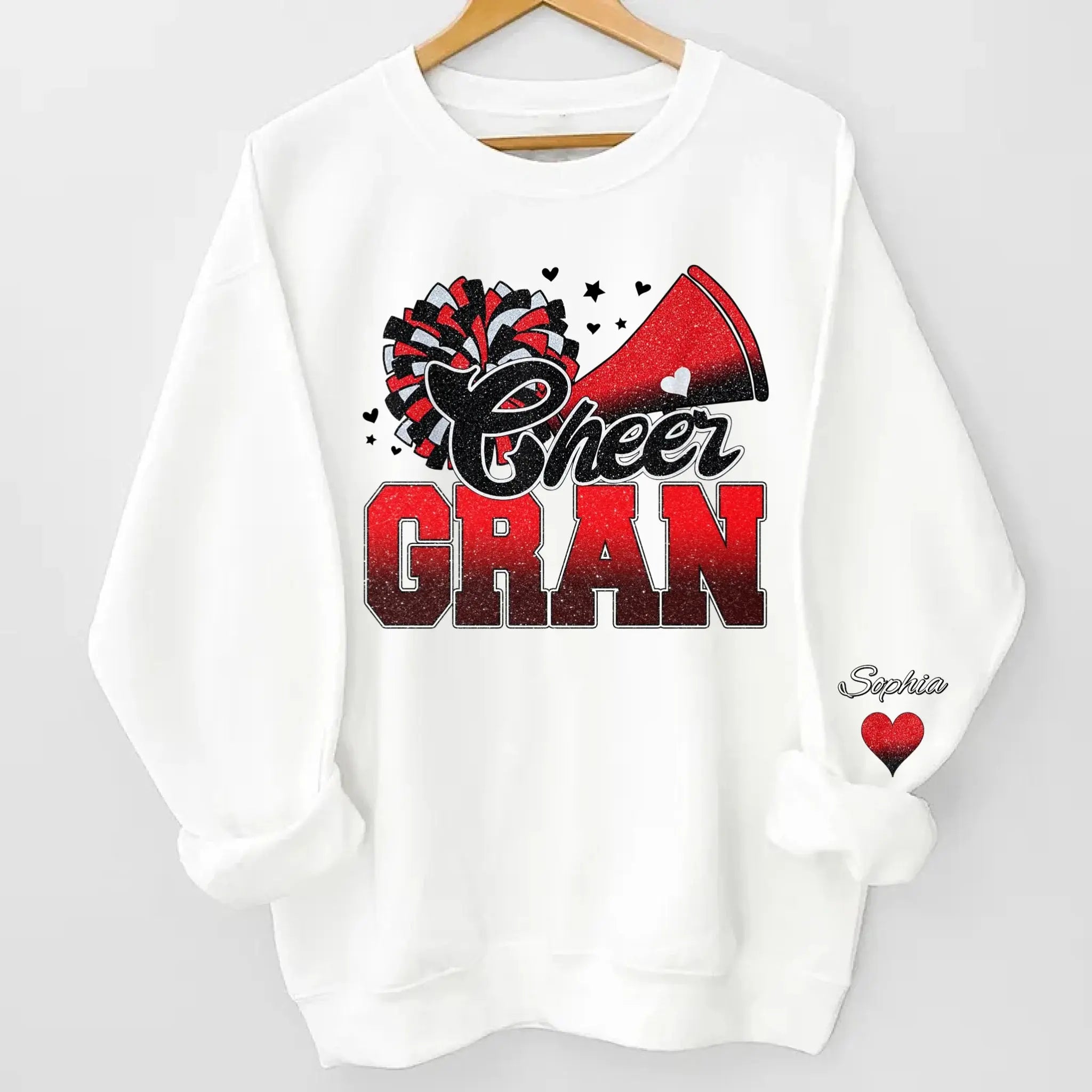 Cheerleading Shirt - Perfect Gift for Grandma on Game Day Duconspace