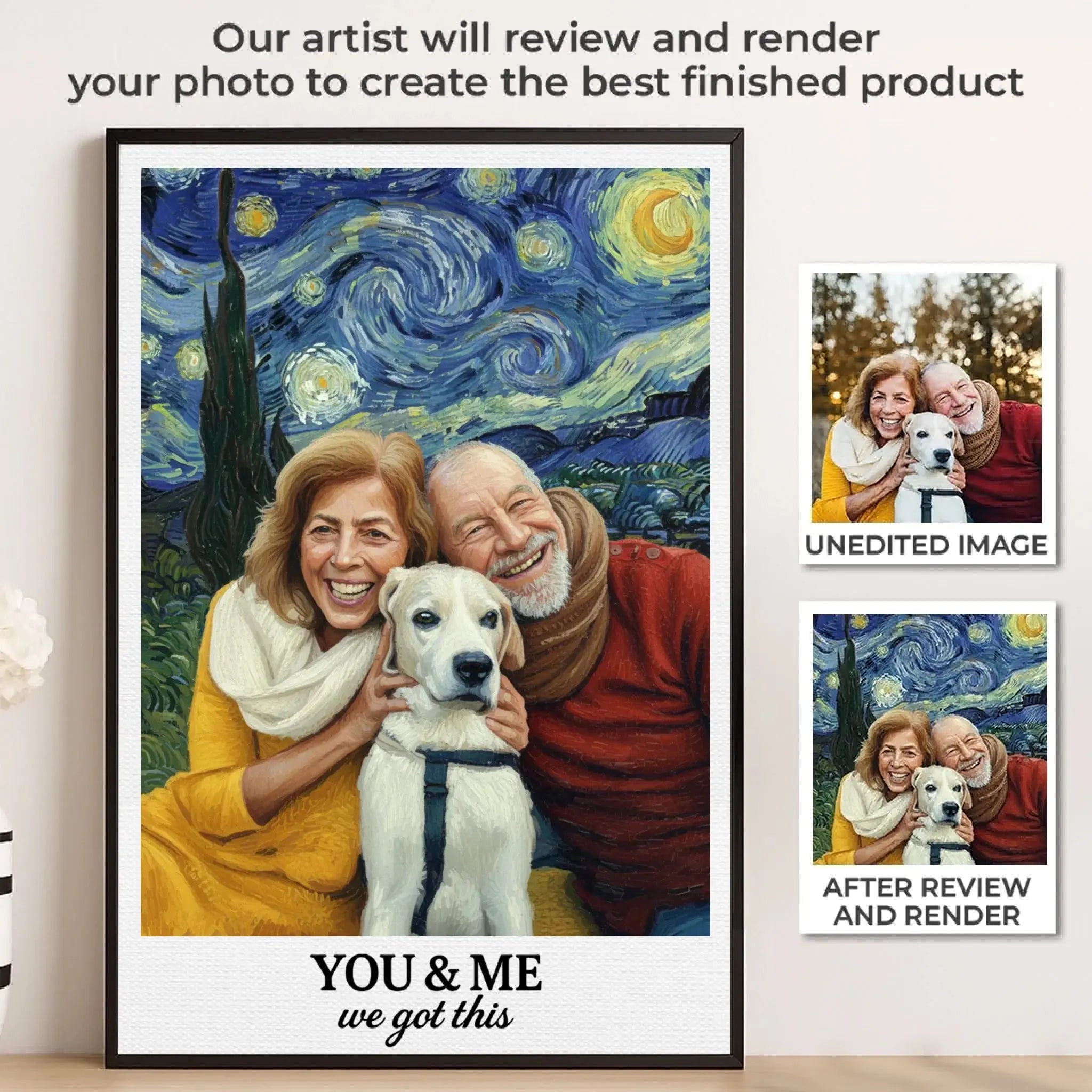 Image Poster Waiting Mockup