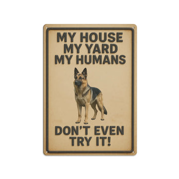 Duconspace Metal Sign Portrait