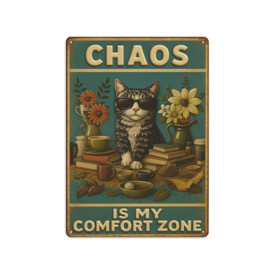 Duconspace Metal Sign Portrait