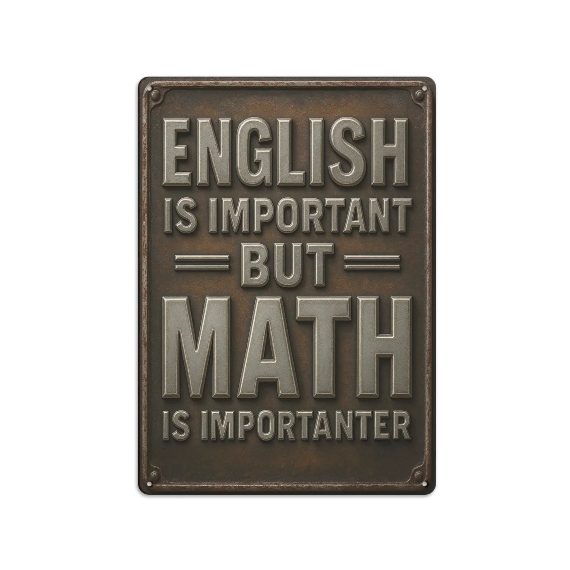 Duconspace Metal Sign Portrait