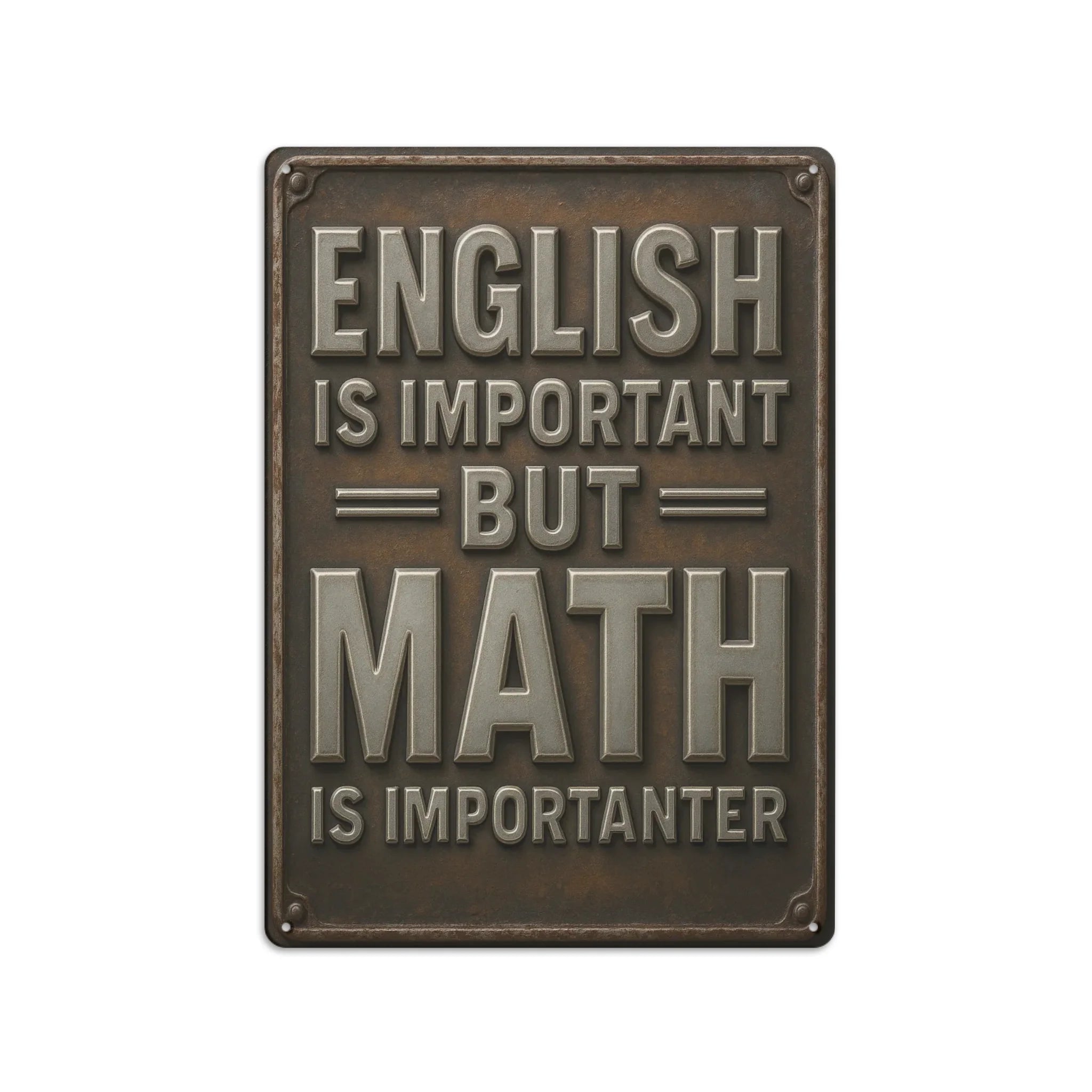 Duconspace Metal Sign Portrait