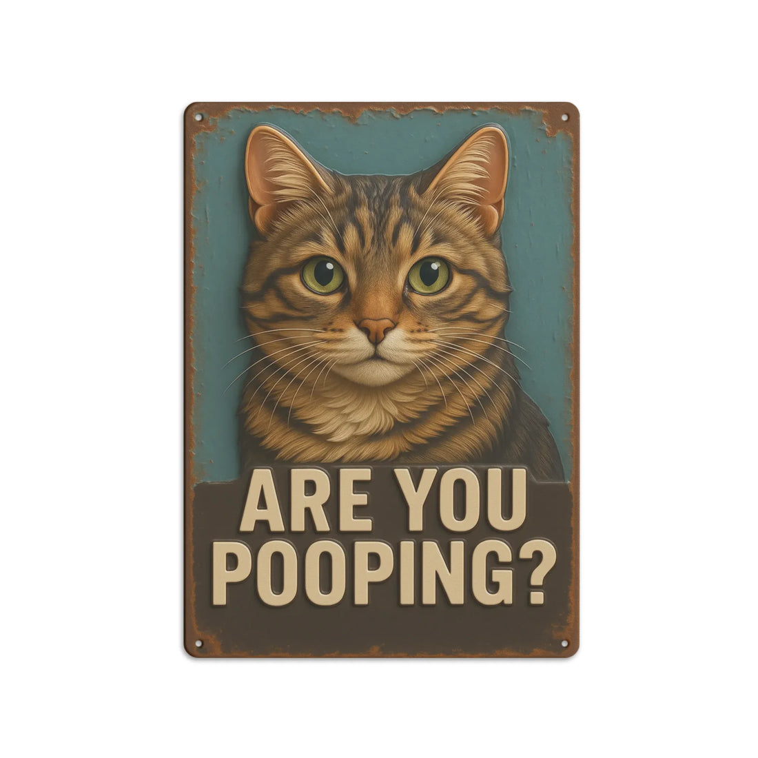 Duconspace Metal Sign Portrait