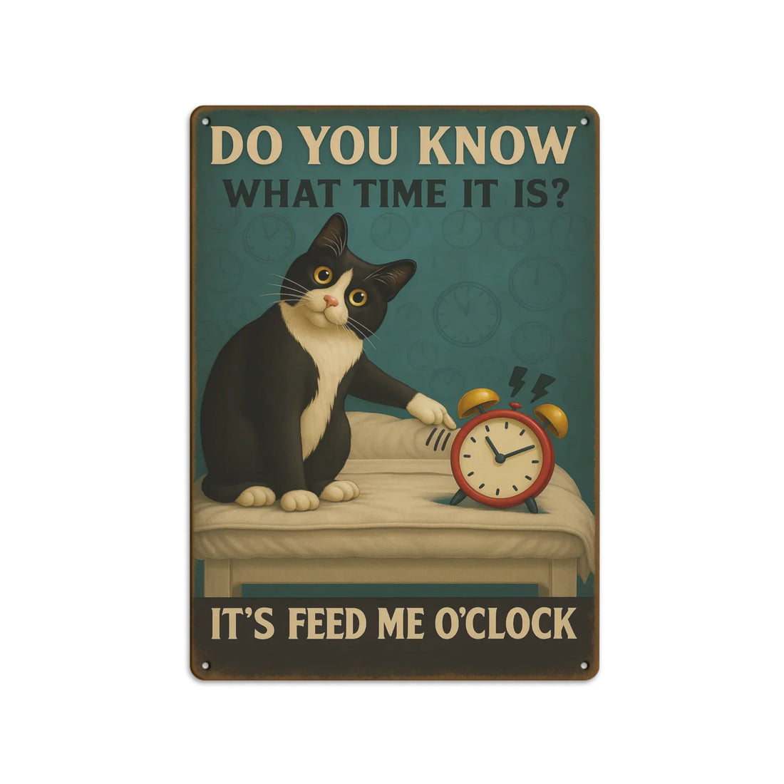 Duconspace Metal Sign Portrait