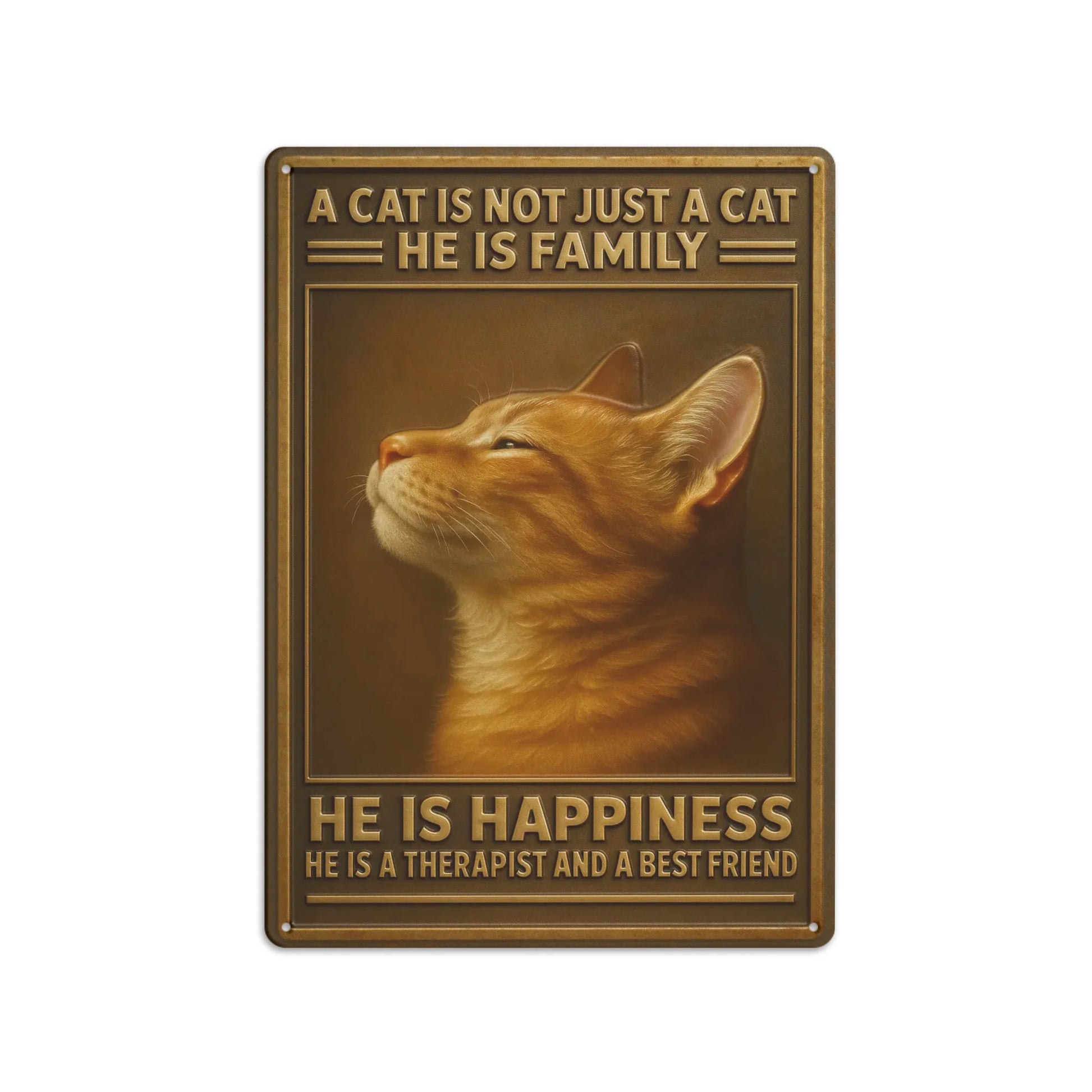 Duconspace Metal Sign Portrait