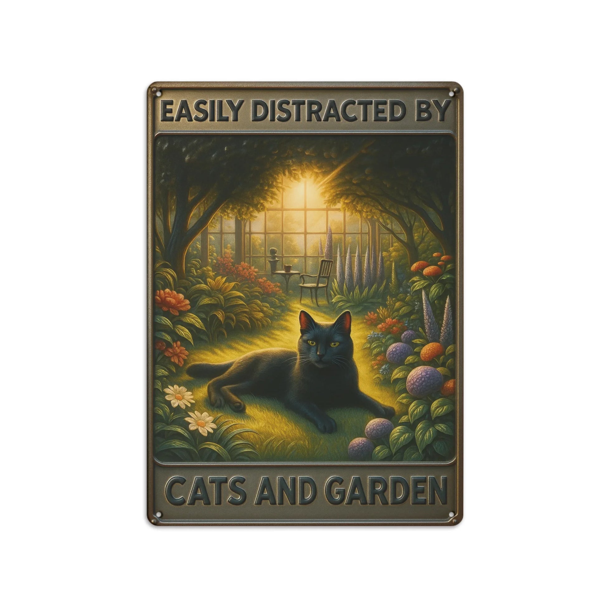 Duconspace Metal Sign Portrait