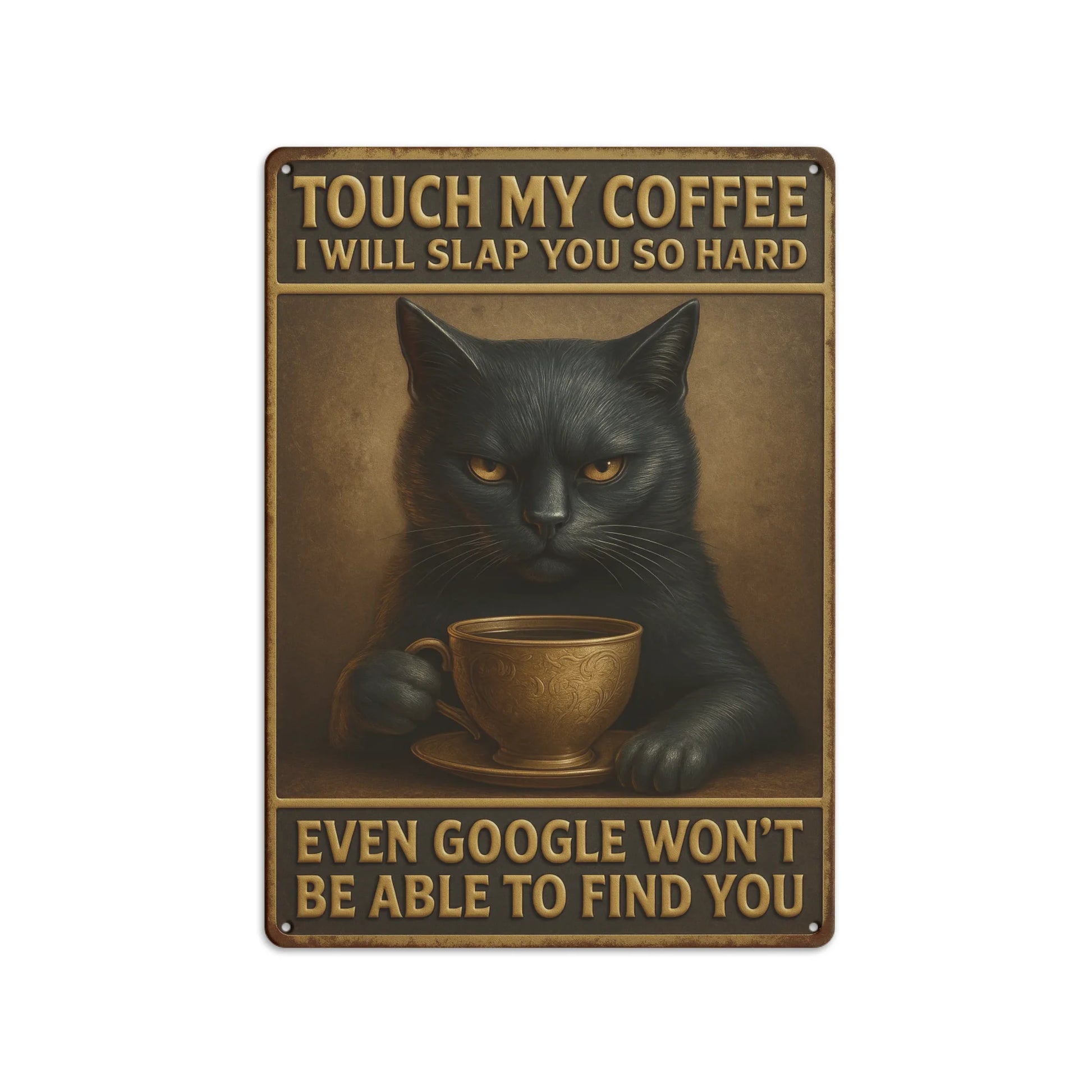 Duconspace Metal Sign Portrait