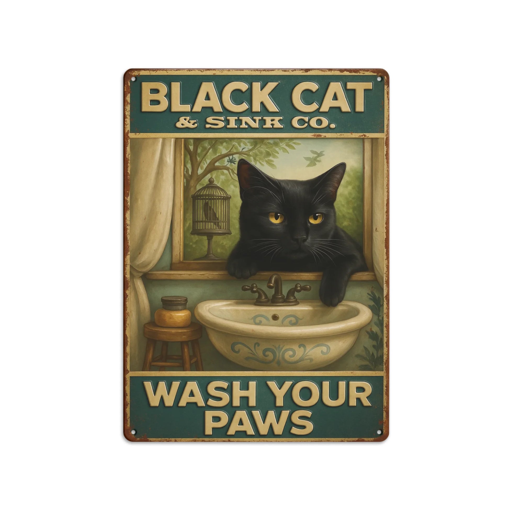 Duconspace Metal Sign Portrait