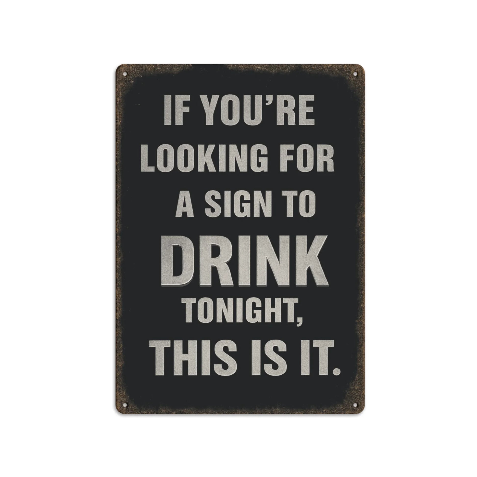 Duconspace Metal Sign Portrait