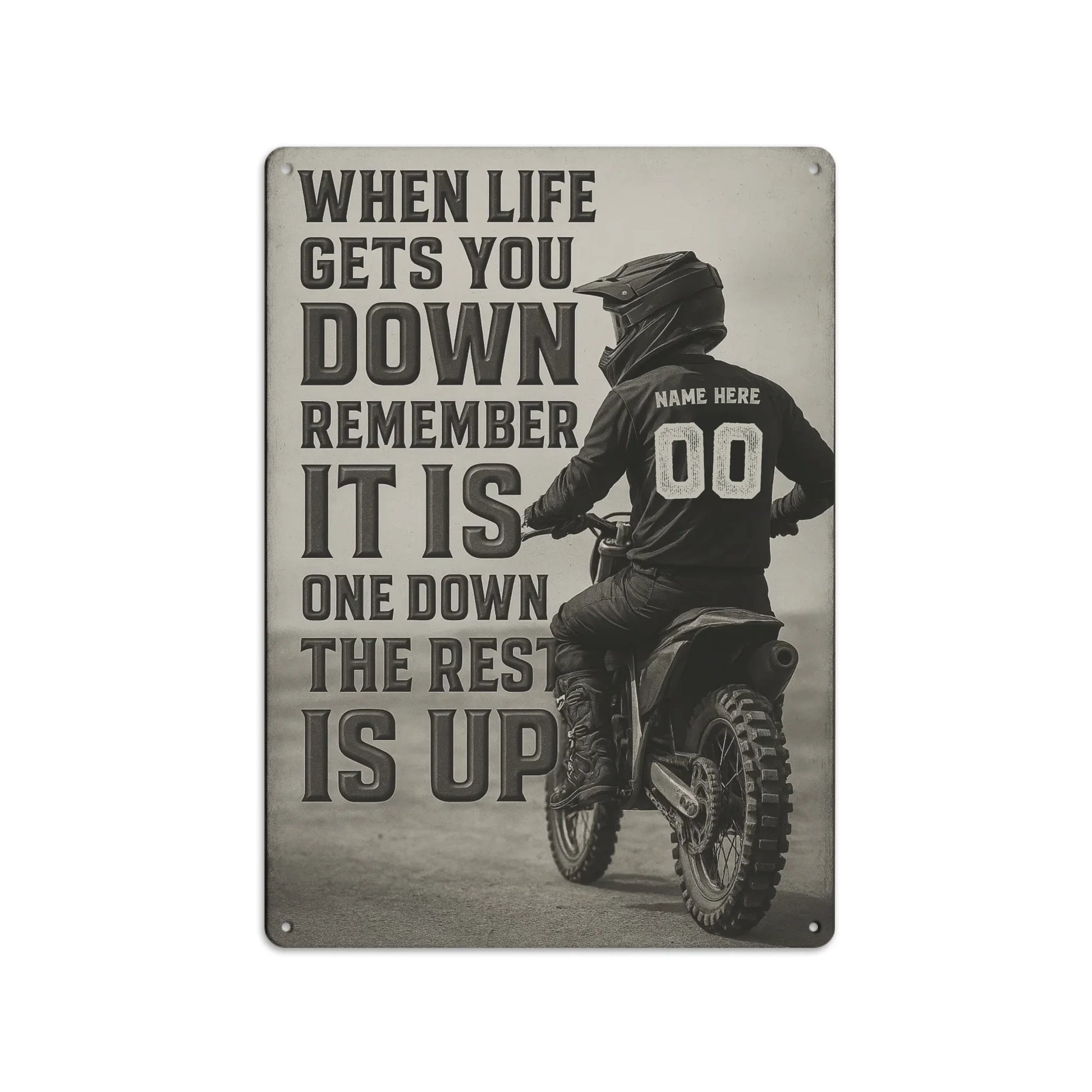 Duconspace Metal Sign Portrait