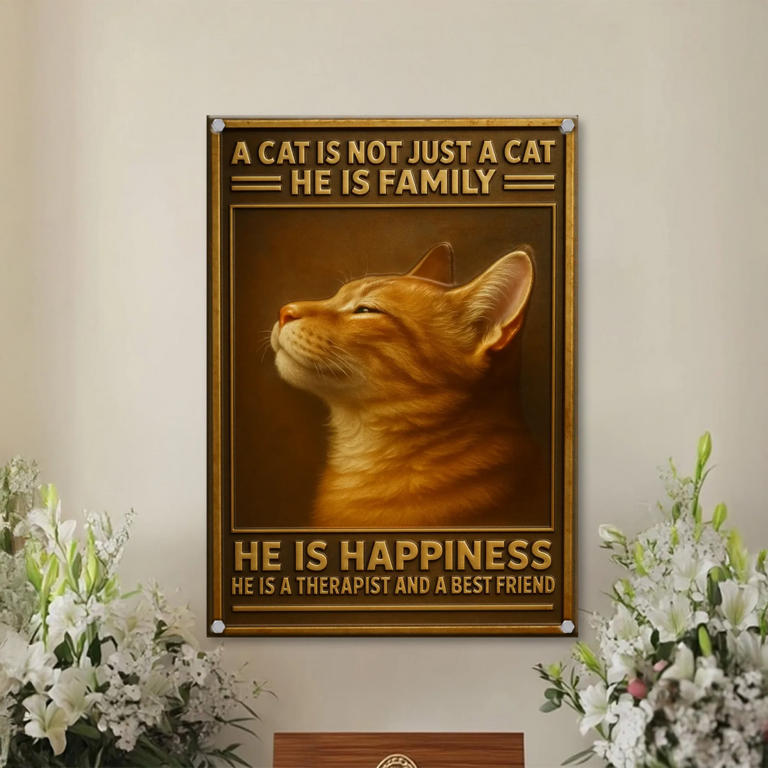 Duconspace Metal Sign Portrait