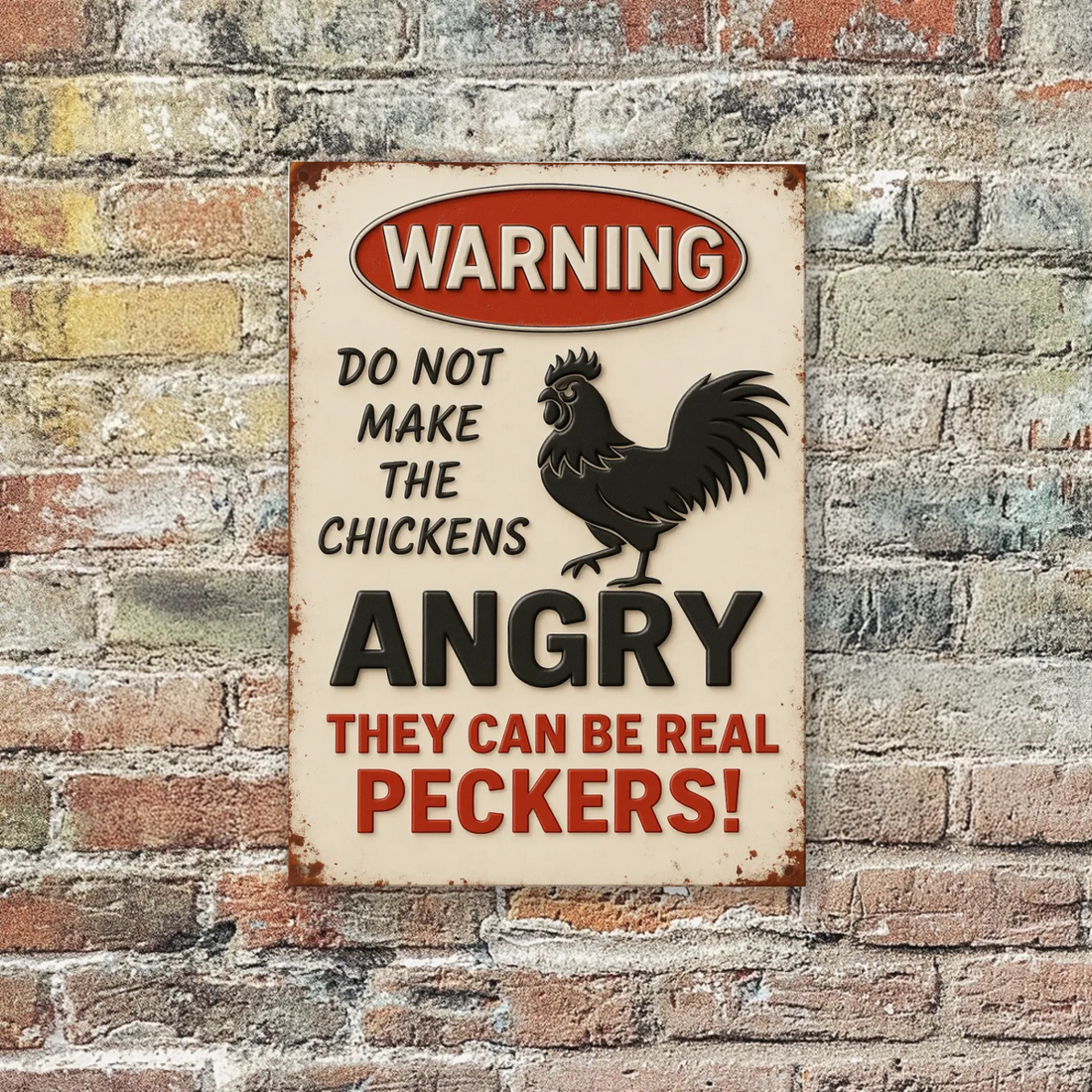 Duconspace Metal Sign Portrait