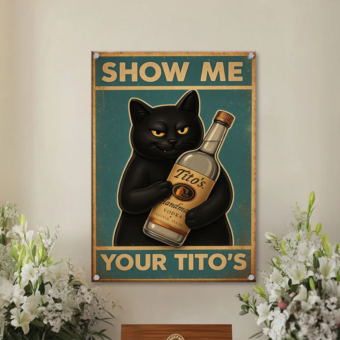 Duconspace Metal Sign Portrait