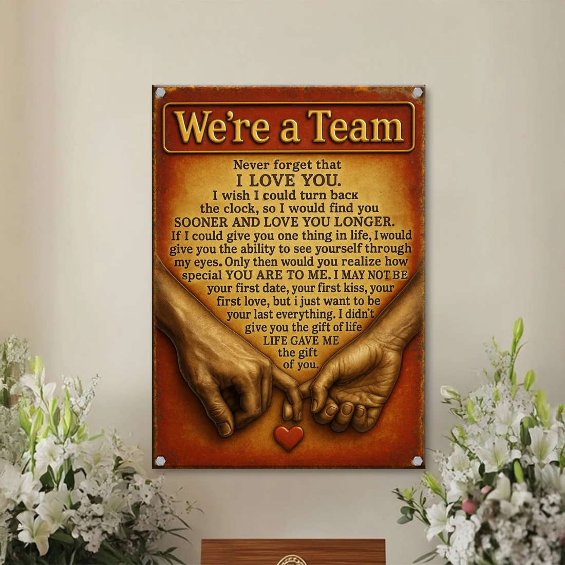 Duconspace Metal Sign Portrait