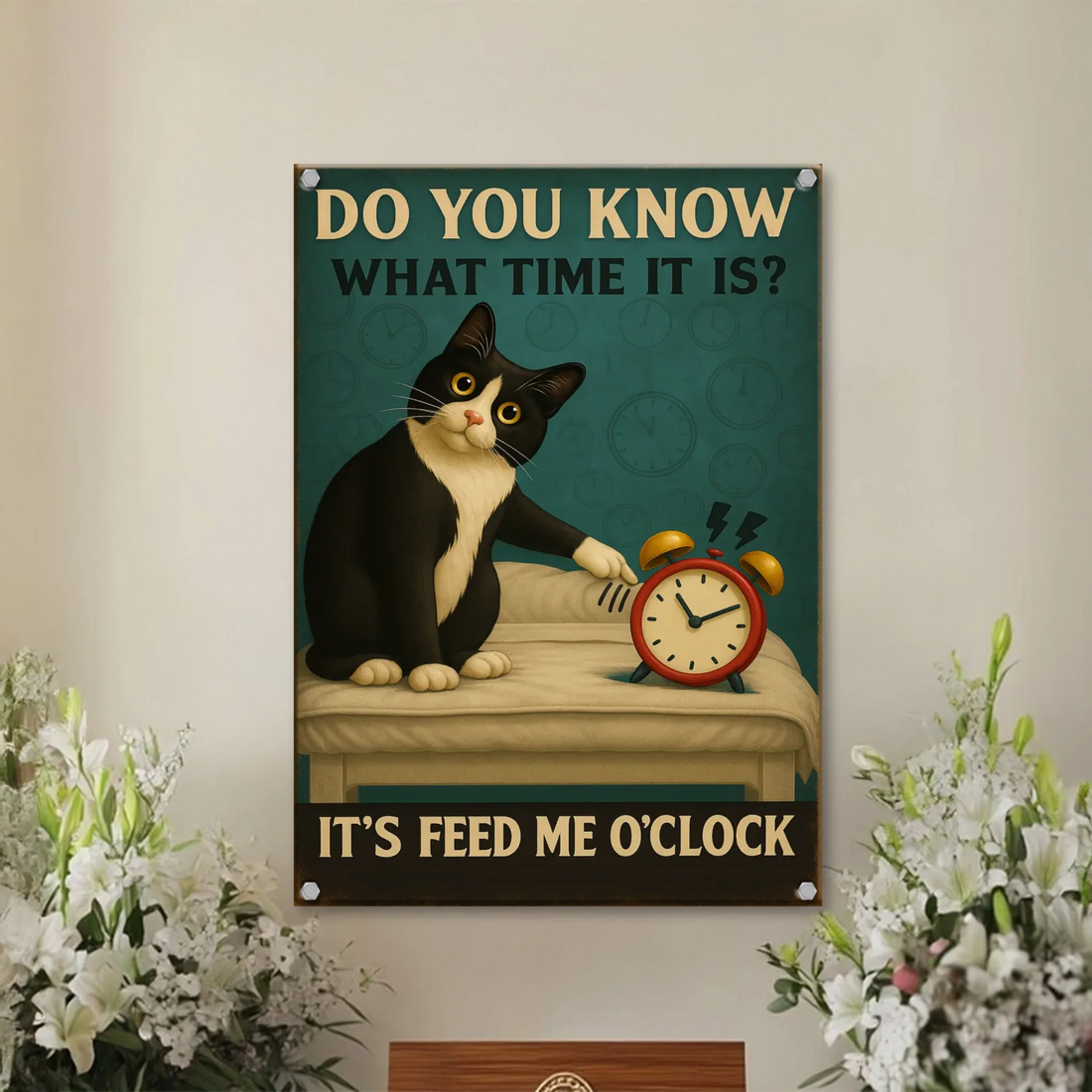 Duconspace Metal Sign Portrait