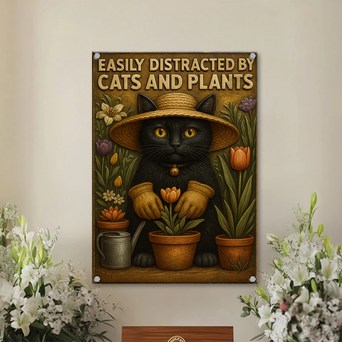 Duconspace Metal Sign Portrait