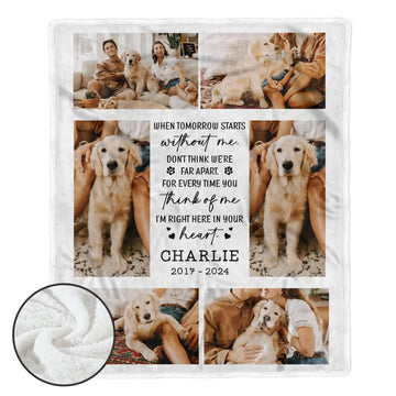 Duconspace Velvet Blanket On White Background