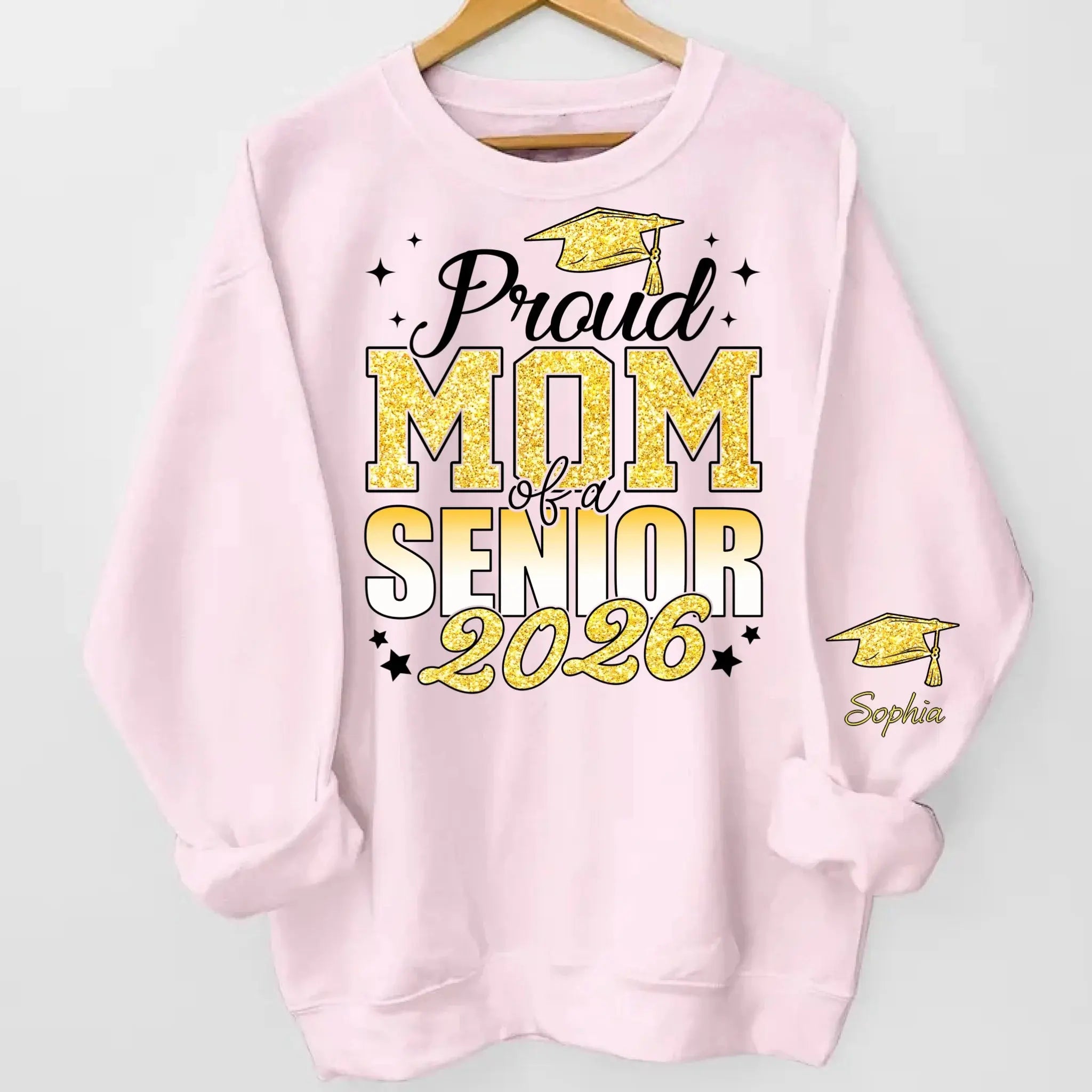Custom Proud Dad or Mom Senior 2026- Personalized Graduation Sweater Gift - Duconspace