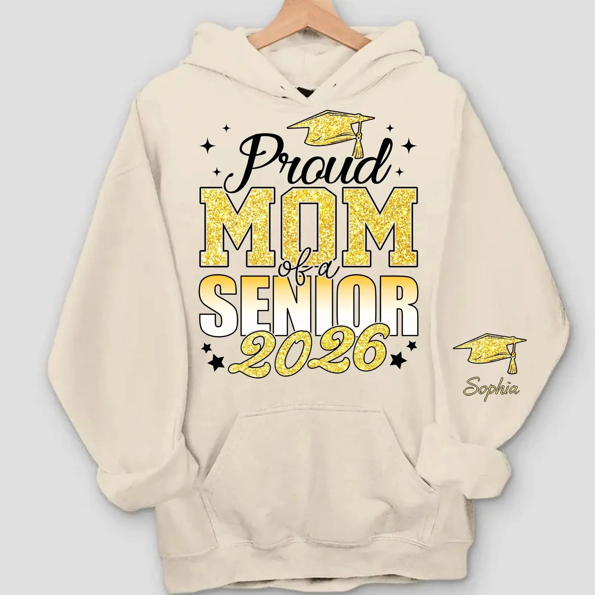 Custom Proud Dad or Mom Senior 2026- Personalized Graduation Sweater Gift - Duconspace