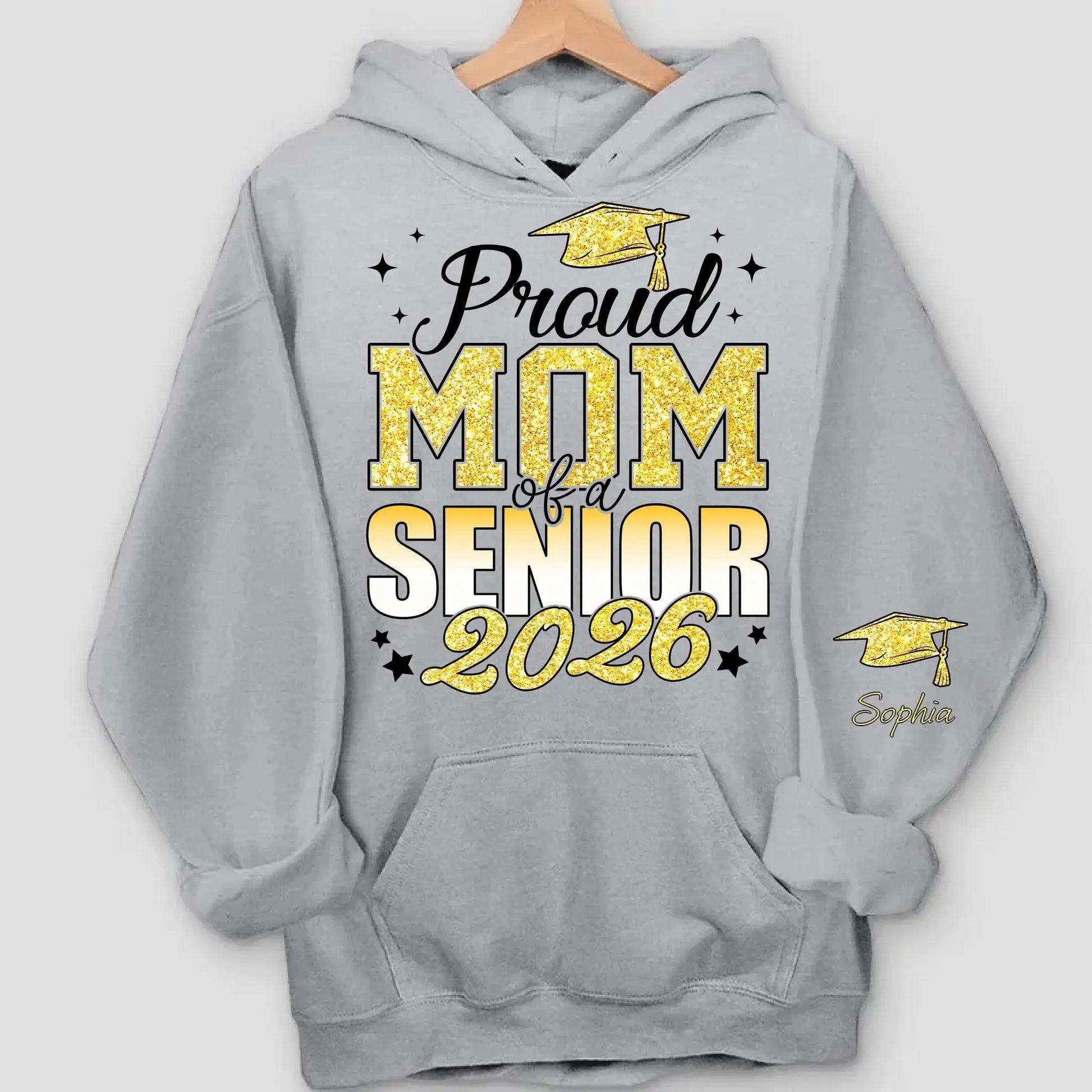 Custom Proud Dad or Mom Senior 2026- Personalized Graduation Sweater Gift - Duconspace