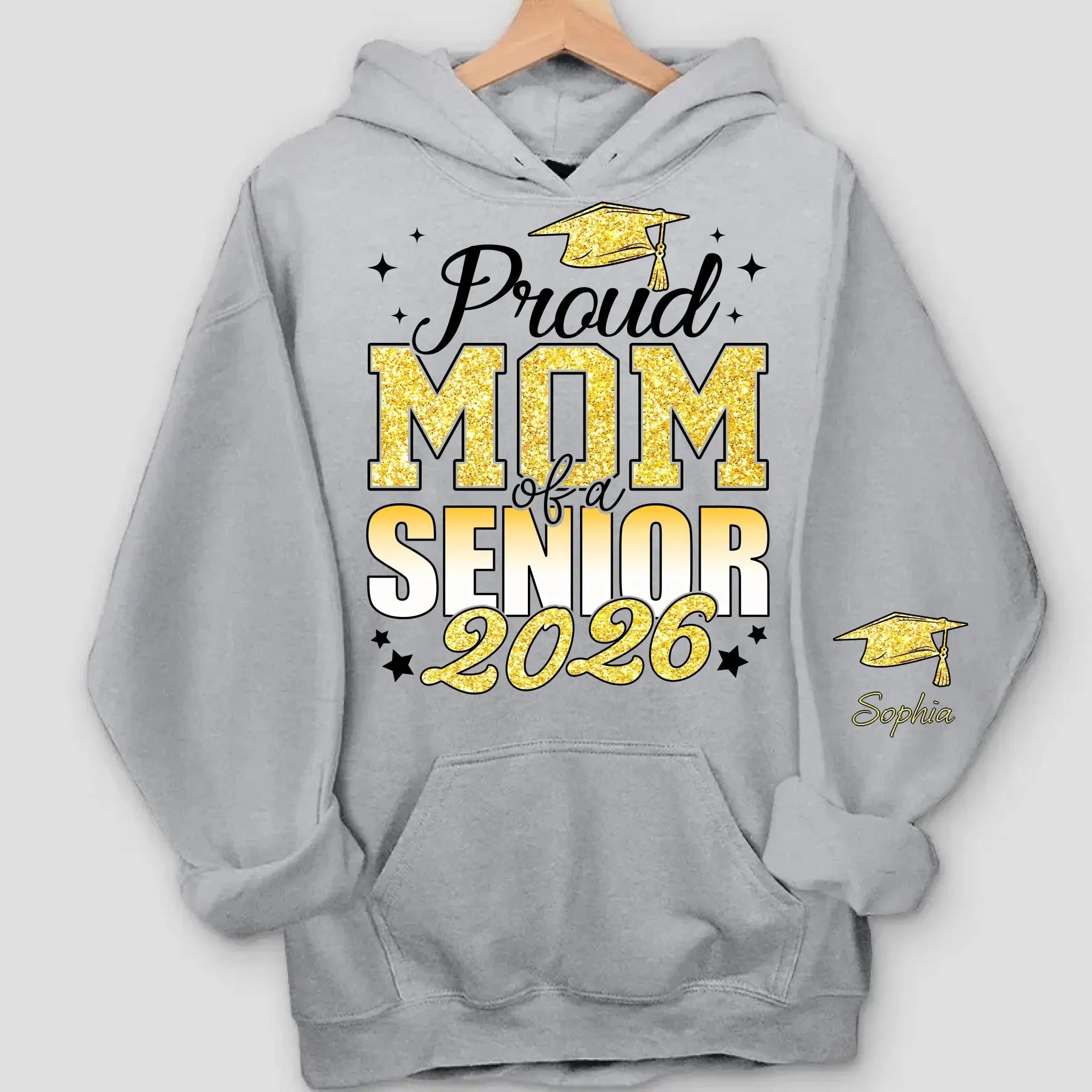 Custom Proud Dad or Mom Senior 2026- Personalized Graduation Sweater Gift - Duconspace
