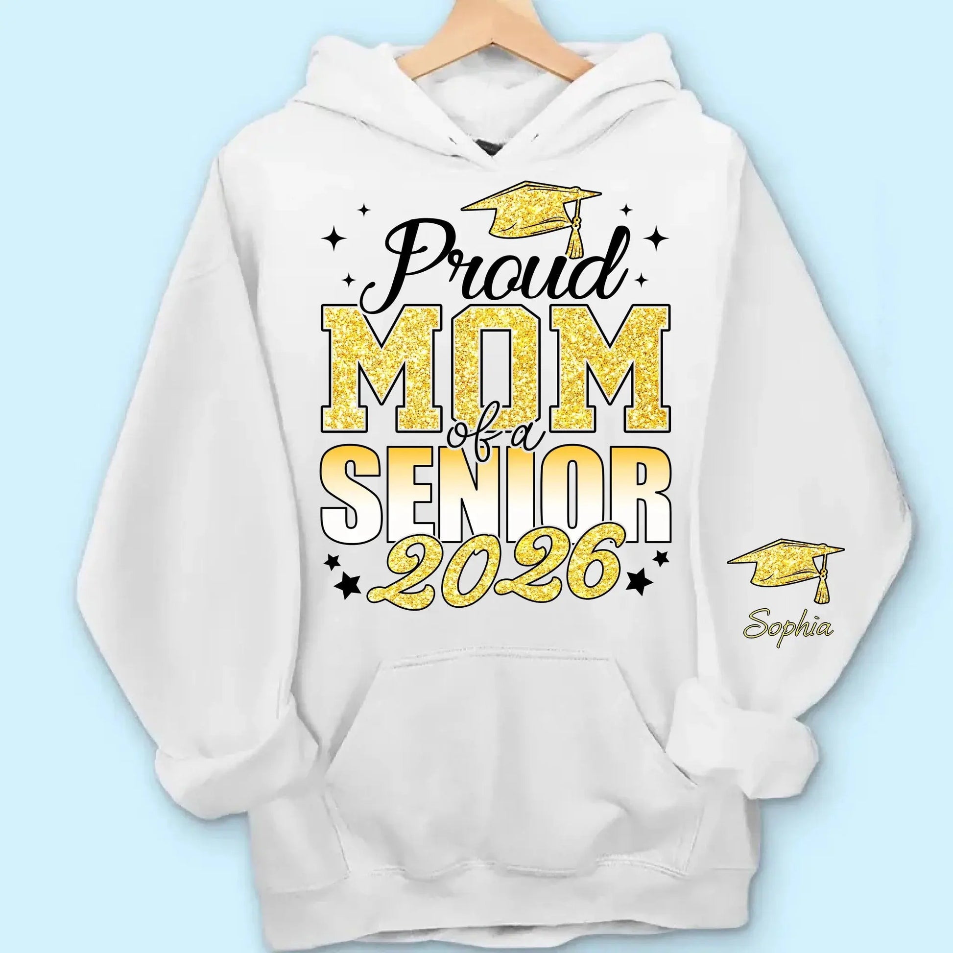 Custom Proud Dad or Mom Senior 2026- Personalized Graduation Sweater Gift - Duconspace