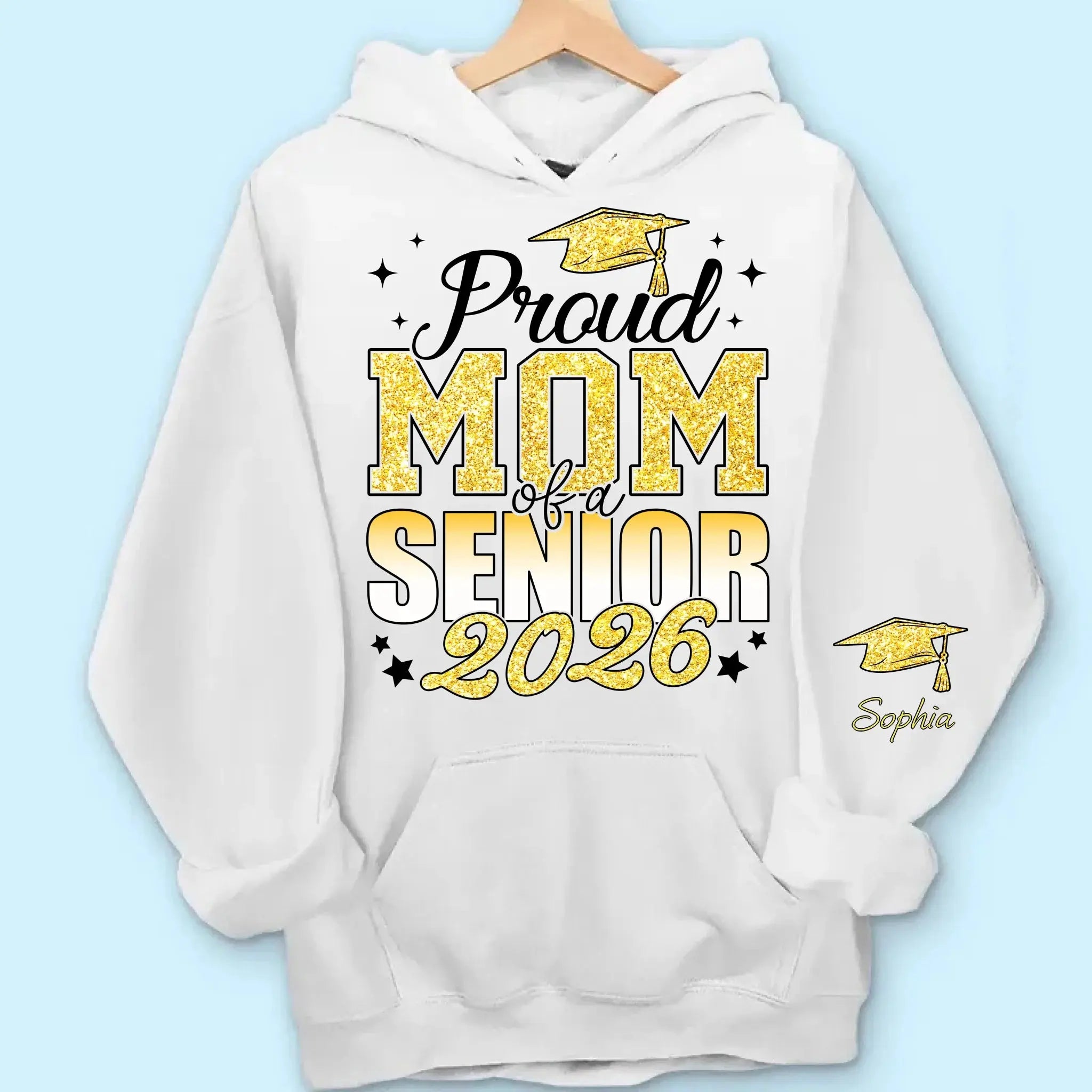 Custom Proud Dad or Mom Senior 2026- Personalized Graduation Sweater Gift - Duconspace