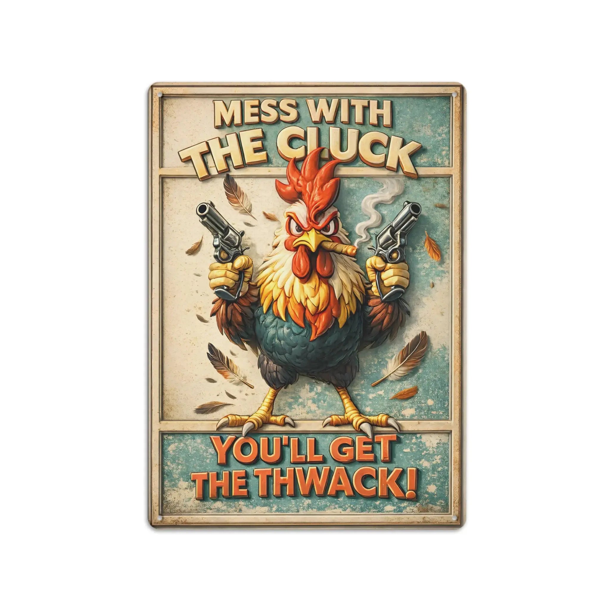 Duconspace Metal Sign Portrait