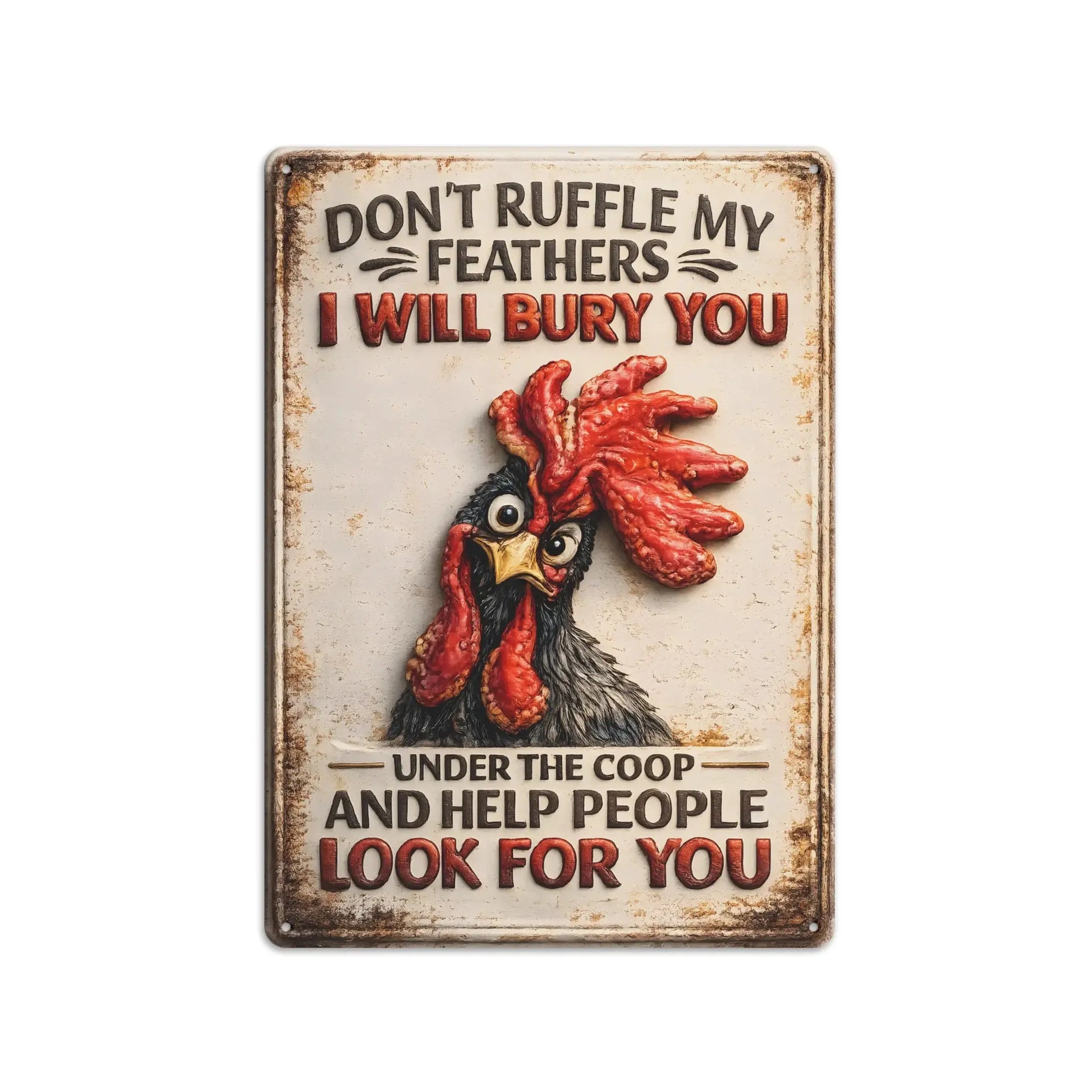 Duconspace Metal Sign Portrait