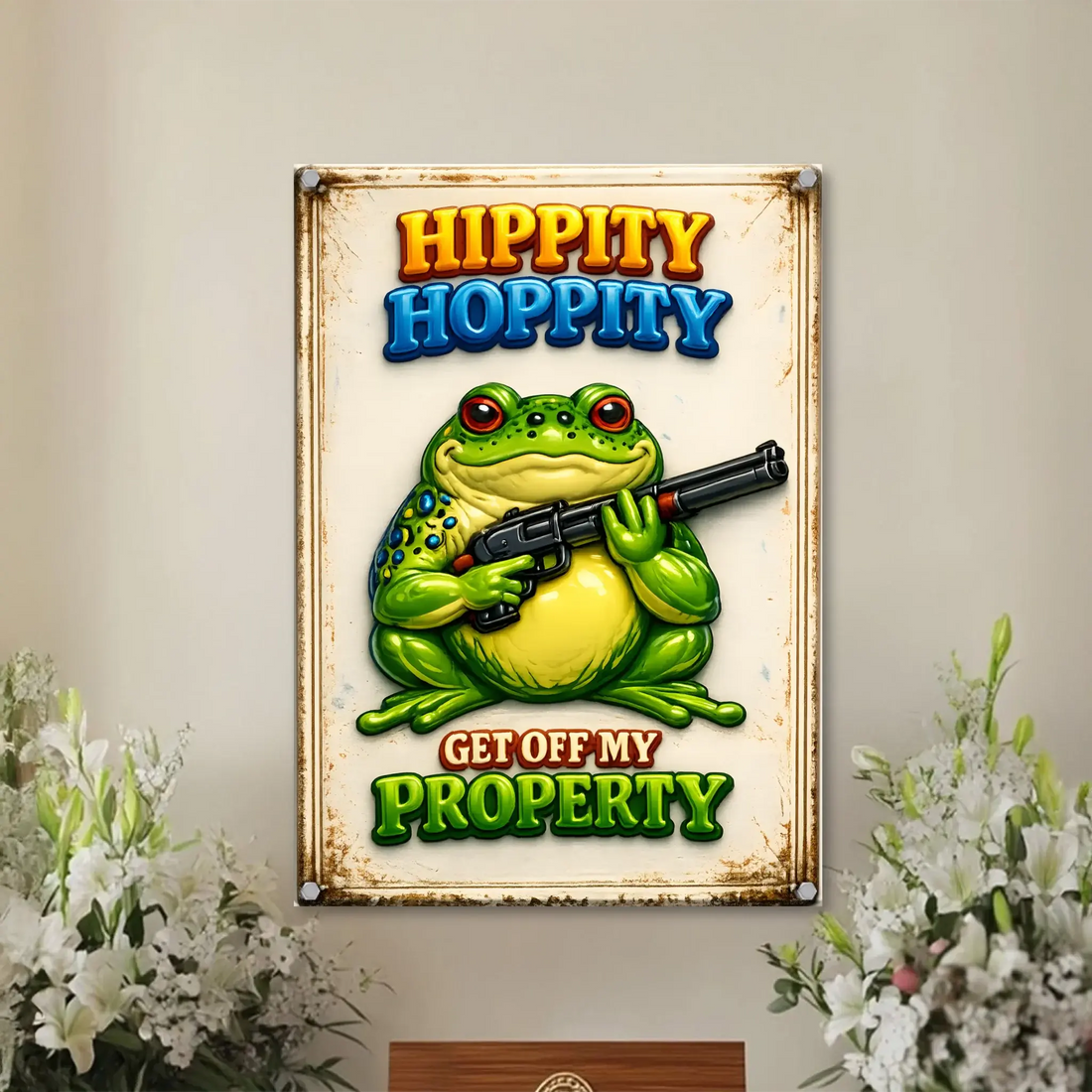 Duconspace Metal Sign Portrait