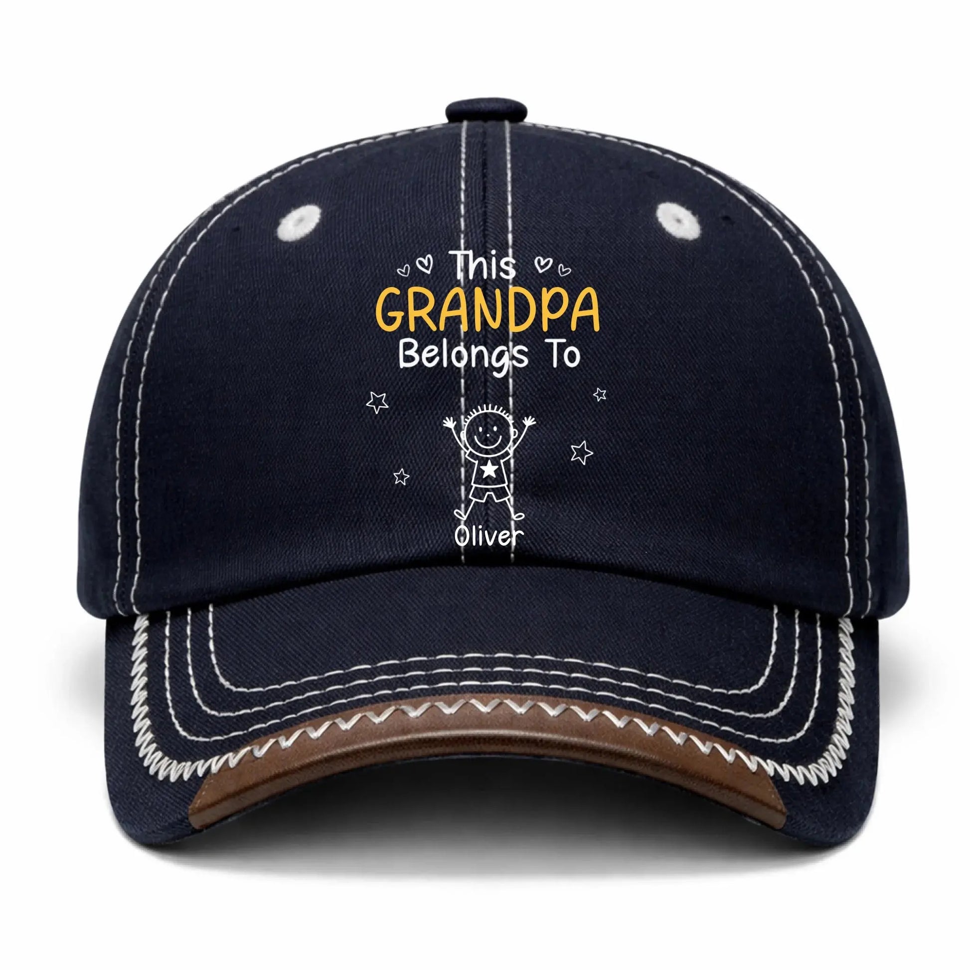 Vintage Soft Baseball Cap Blue Color
