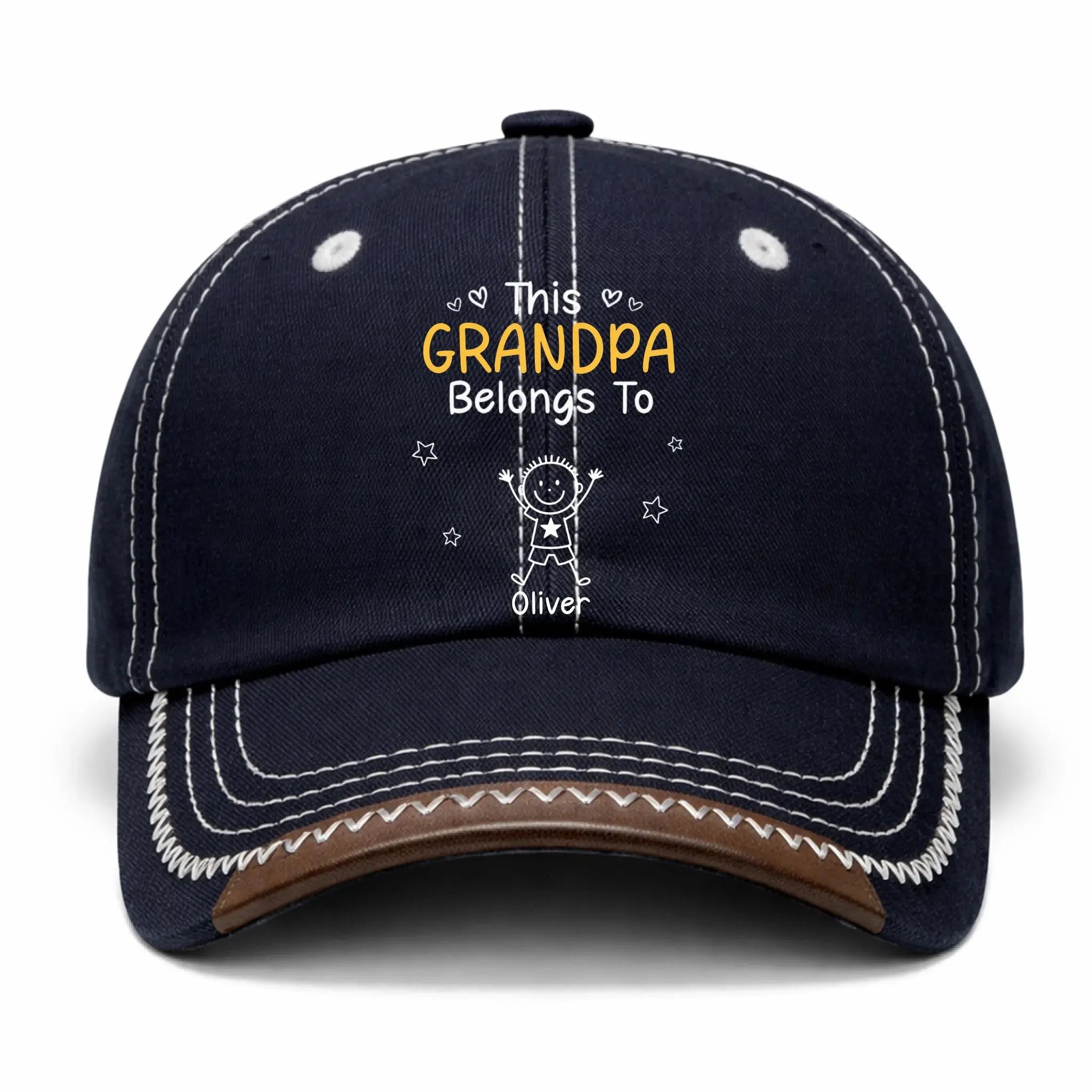 Vintage Soft Baseball Cap Blue Color