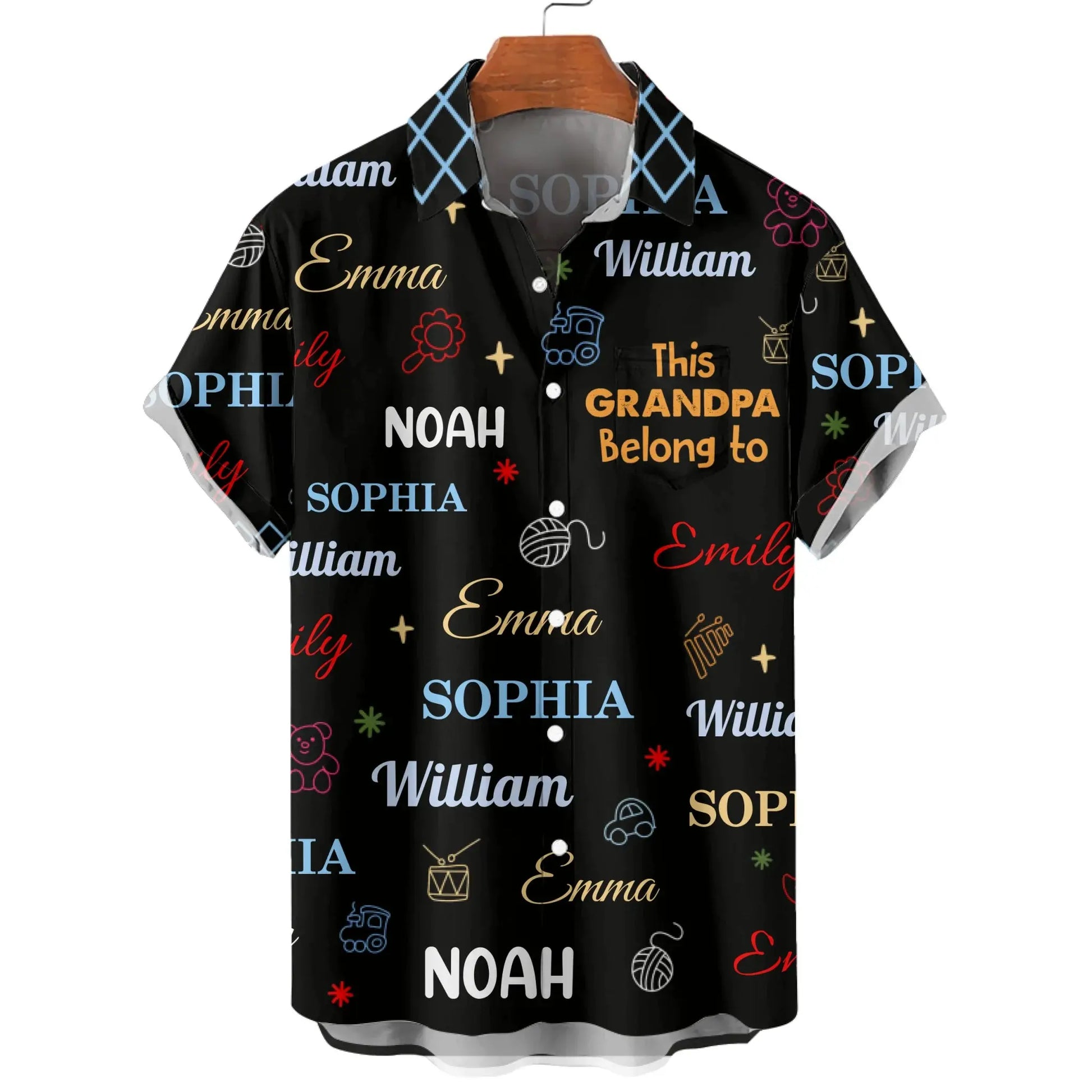 Duconspace Hawaiian Shirt With Pocket