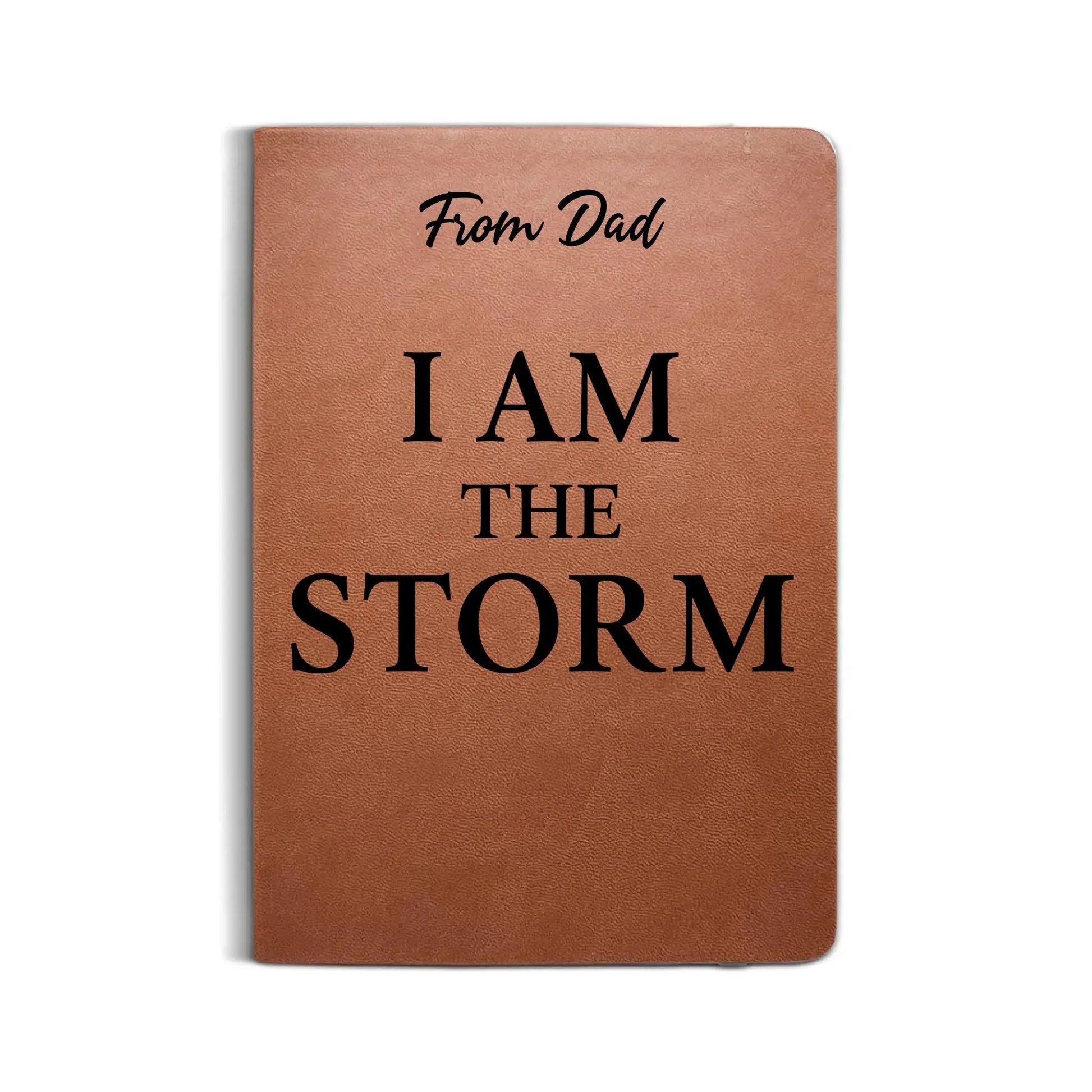 Leather Notebook Print - Leather Journal - Brown Colors