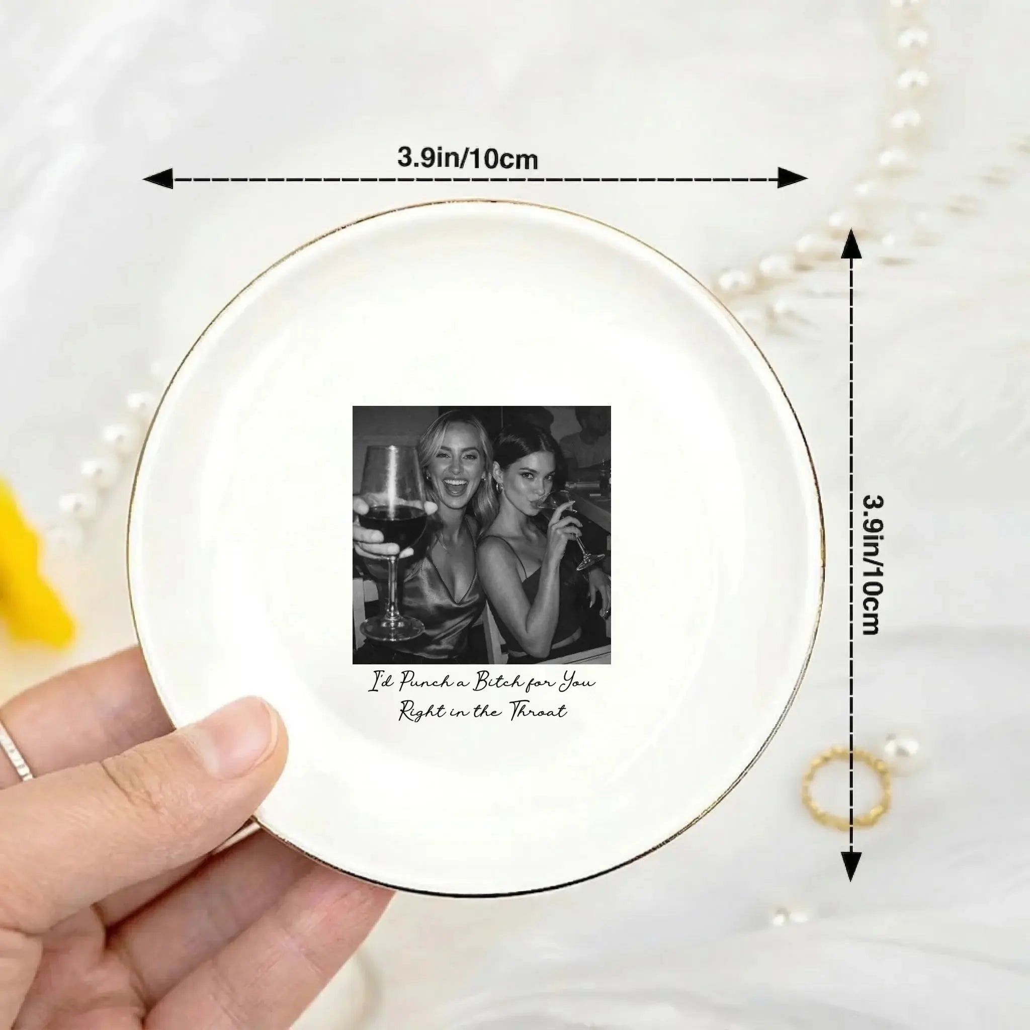 jewelry dish round