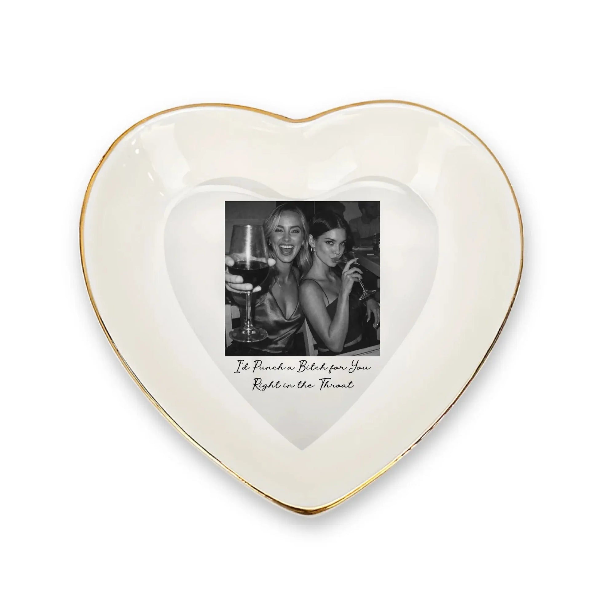 Heart Ring Dish, Jewelry Dish with Heart Shape
