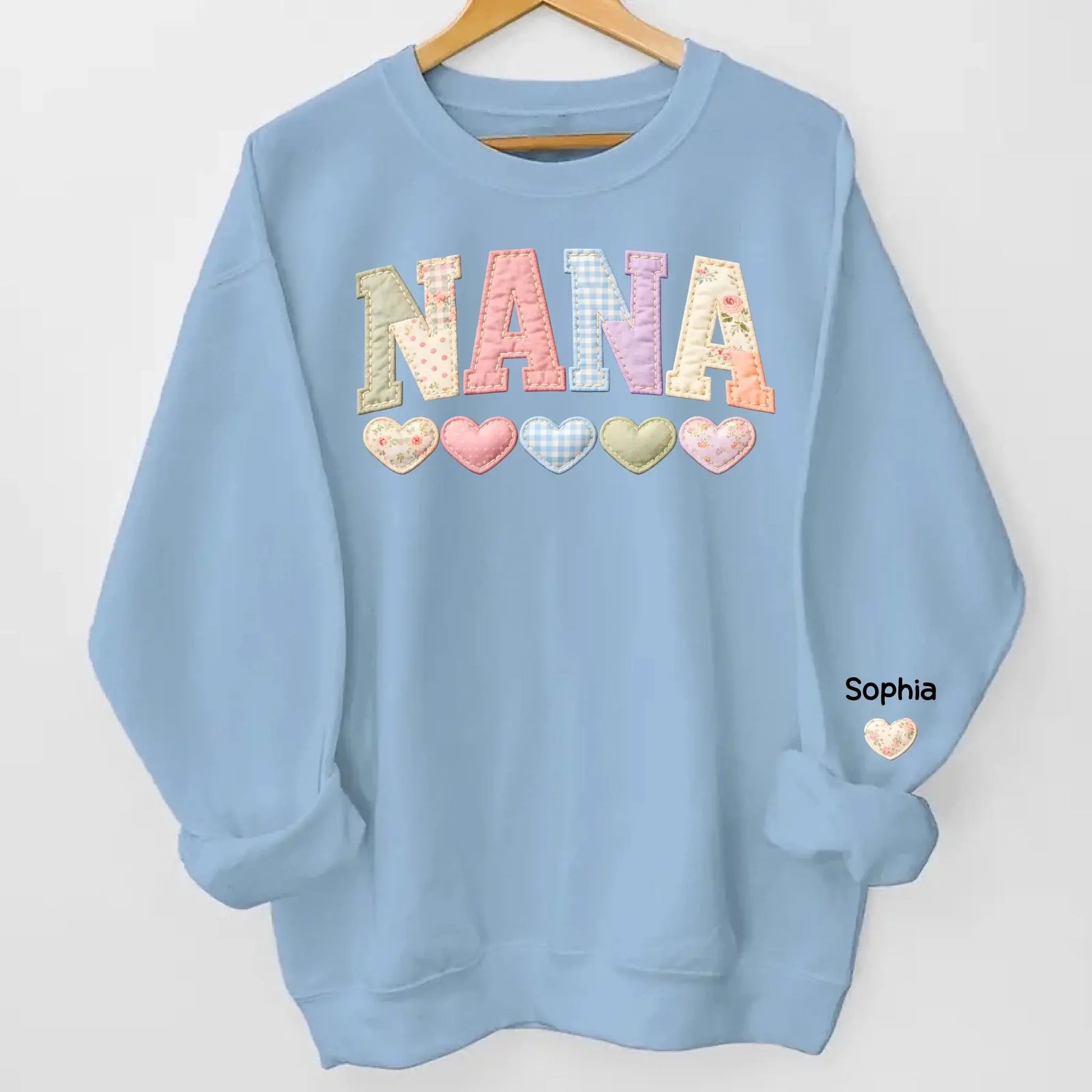 Custom Grandma Shirt with Grandkids Names Gift Duconspace