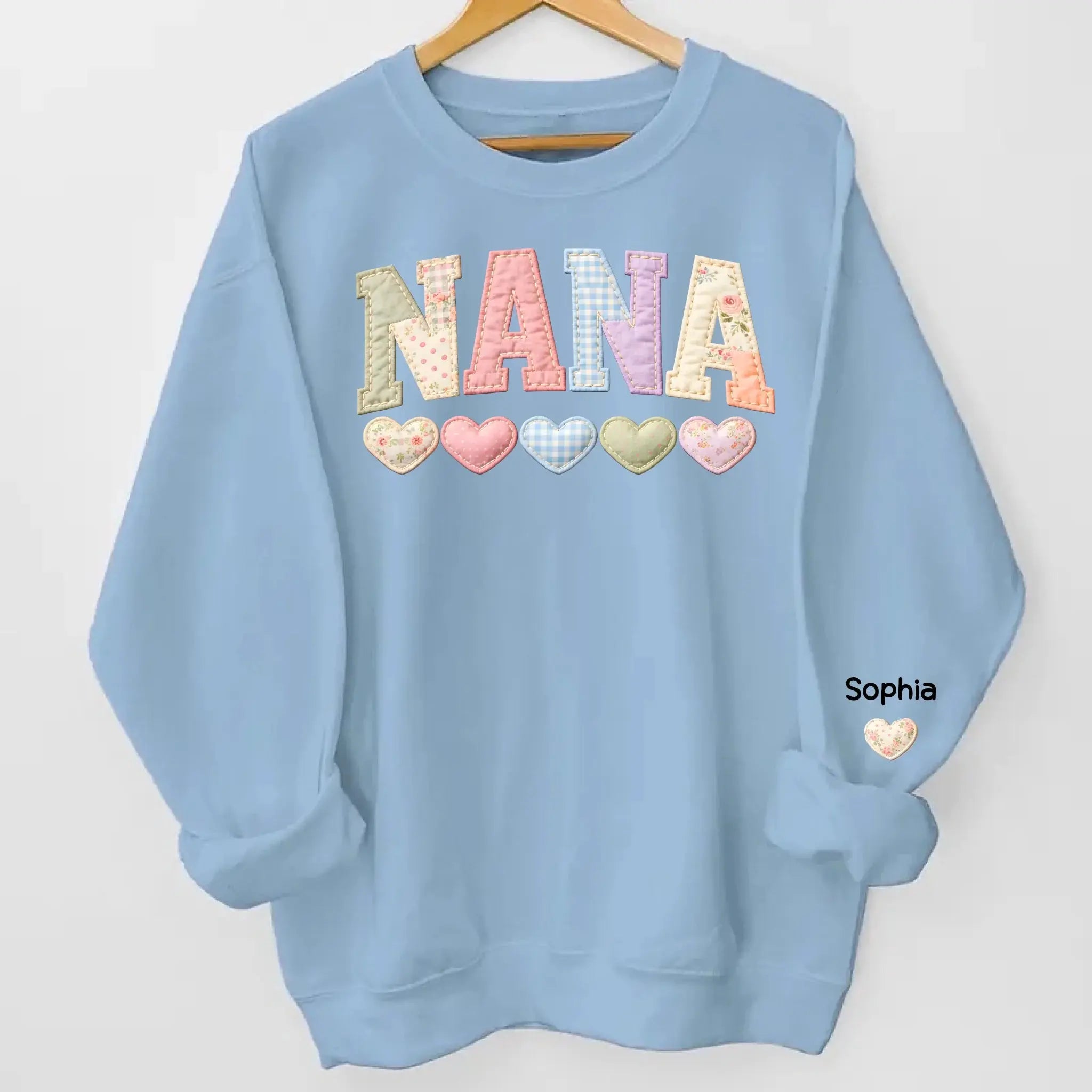 Custom Grandma Shirt with Grandkids Names Gift Duconspace