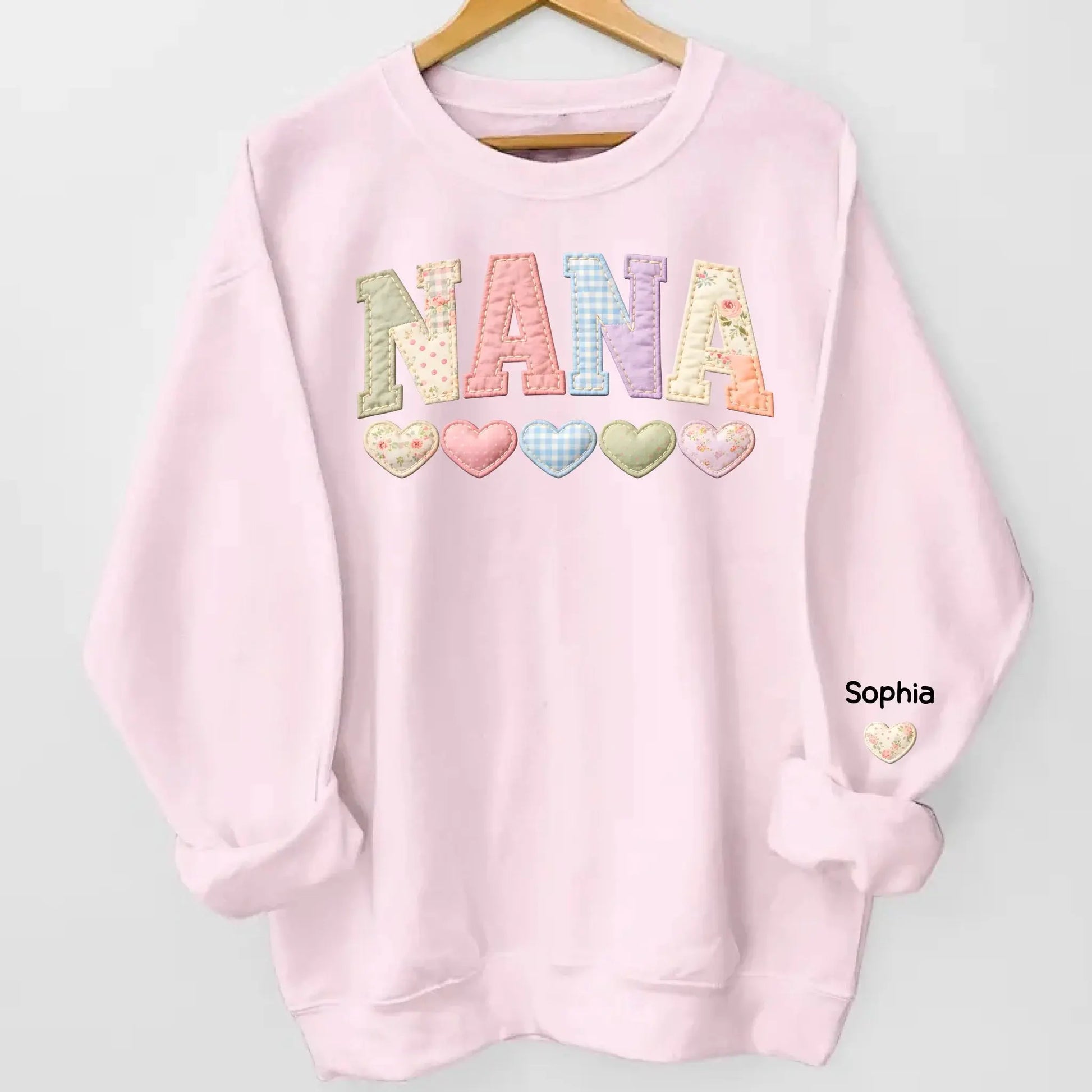 Custom Grandma Shirt with Grandkids Names Gift Duconspace