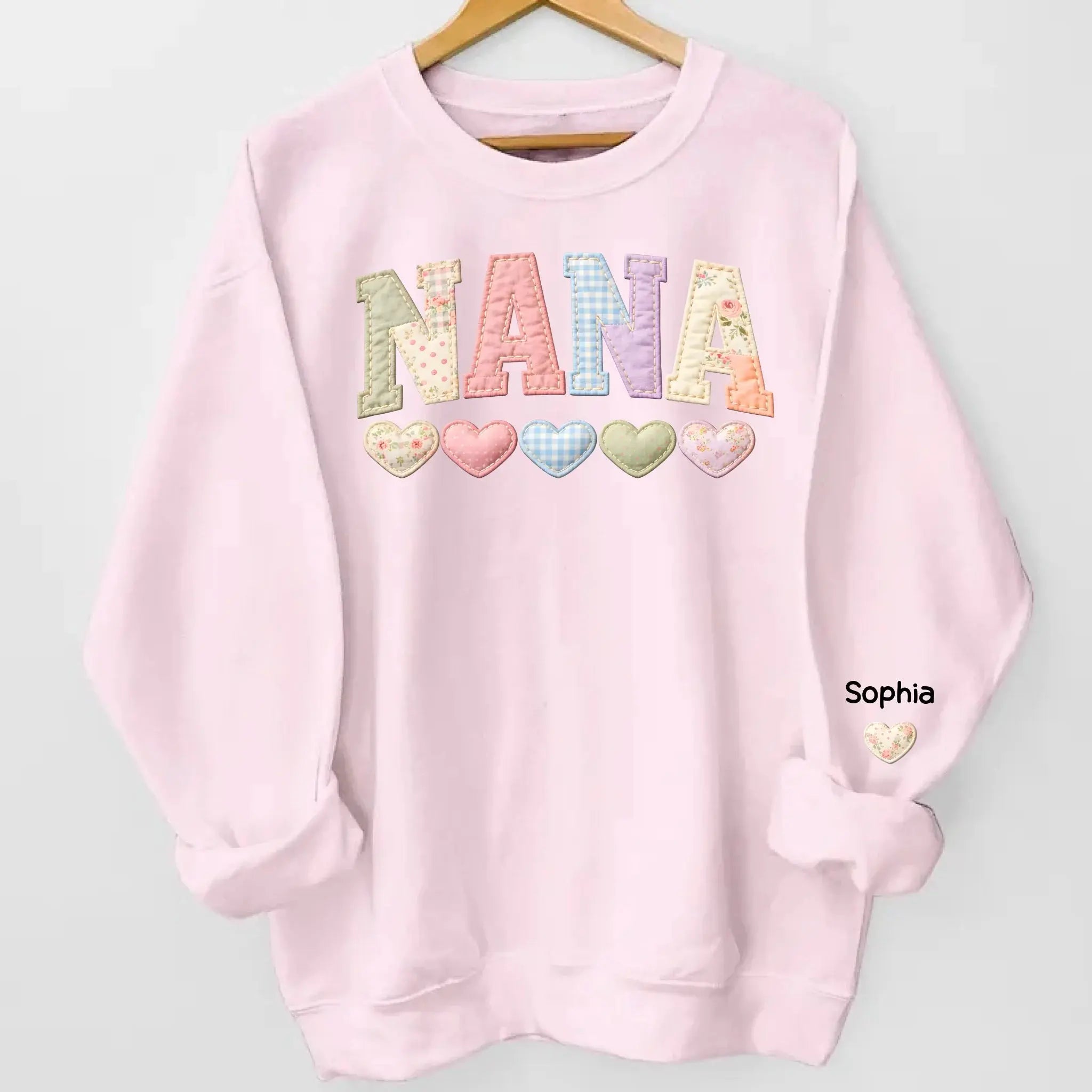 Custom Grandma Shirt with Grandkids Names Gift Duconspace