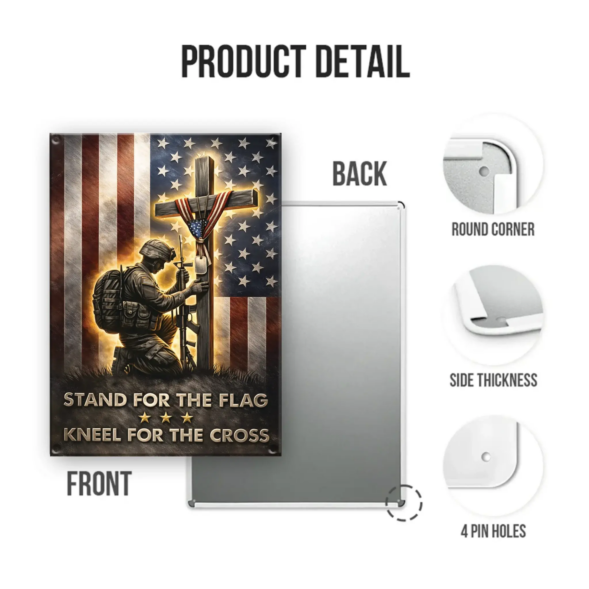 Duconspace Metal Sign Portrait Detail