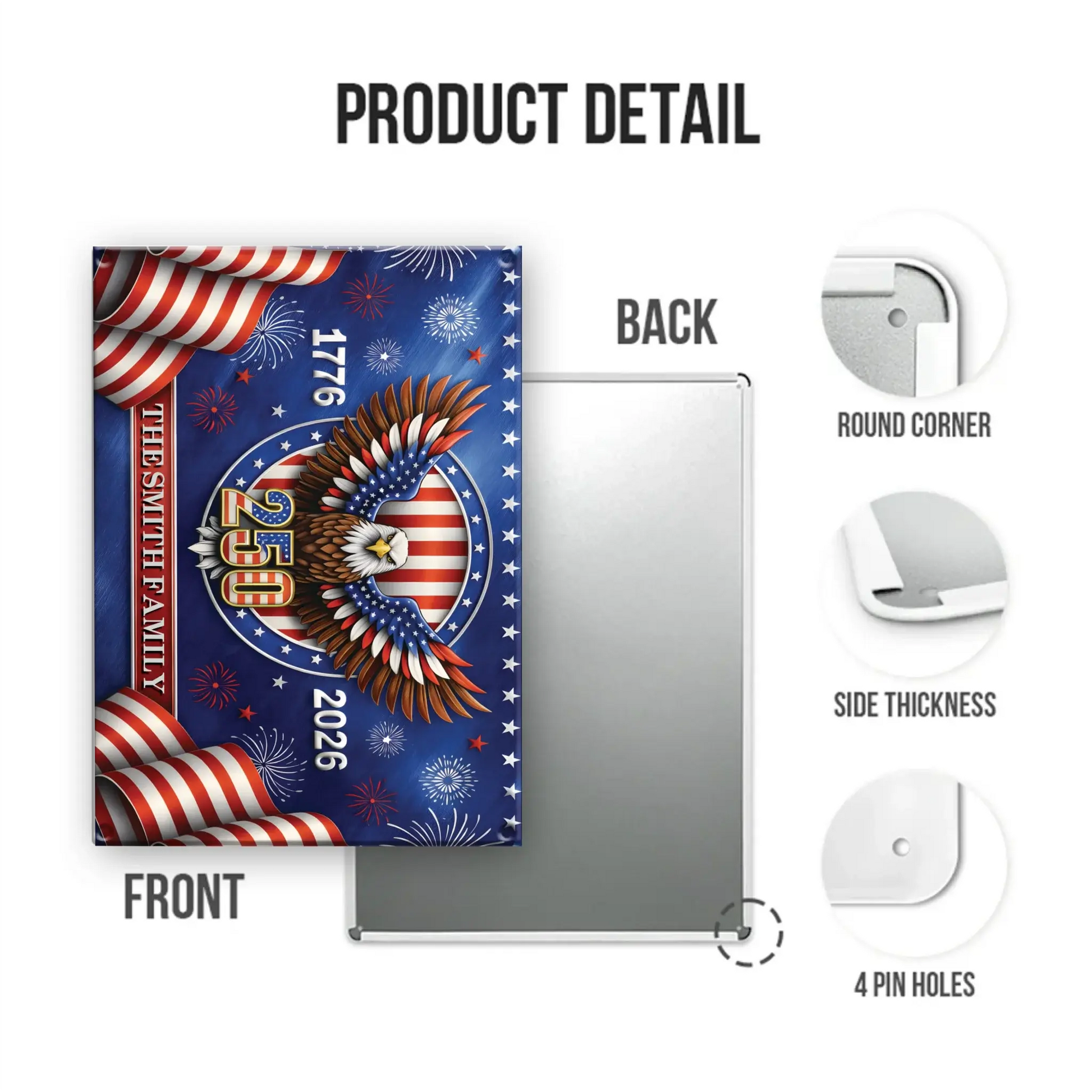 Mockup Metal Sign portrait 2