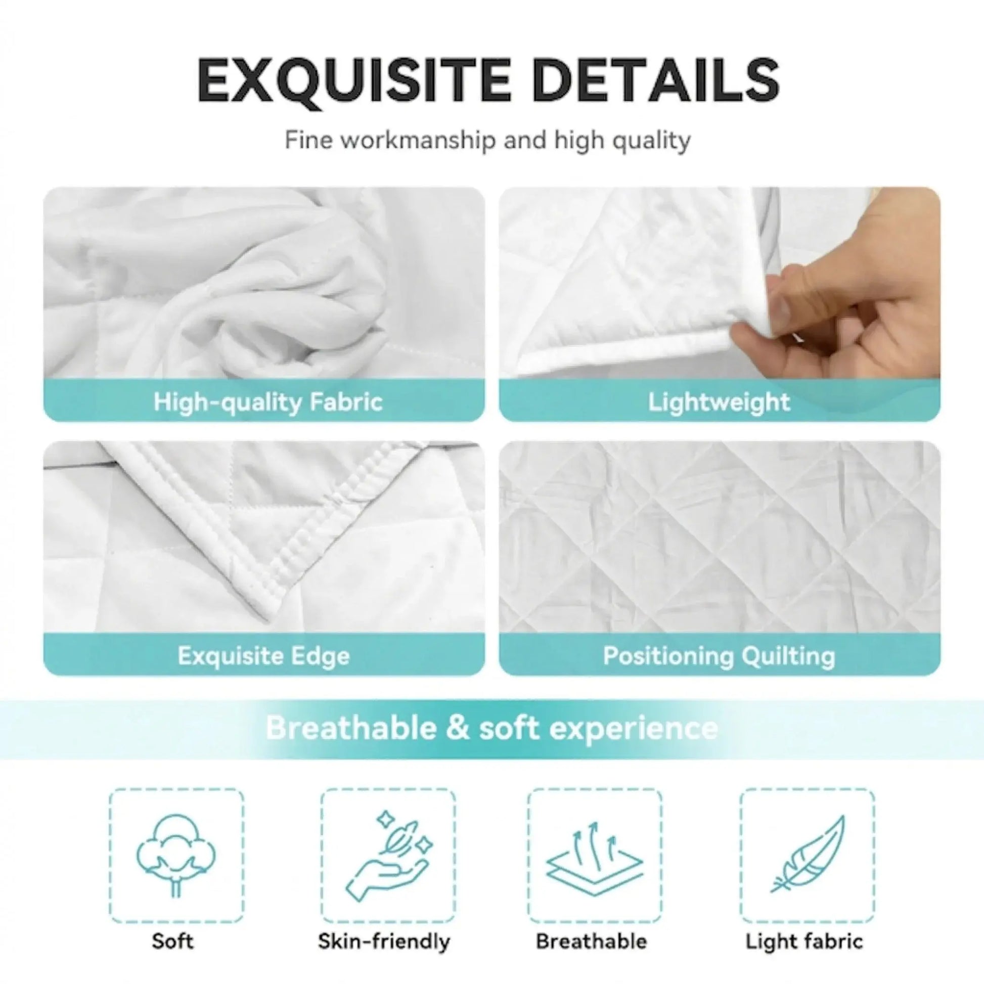 Exquisite details quilt details