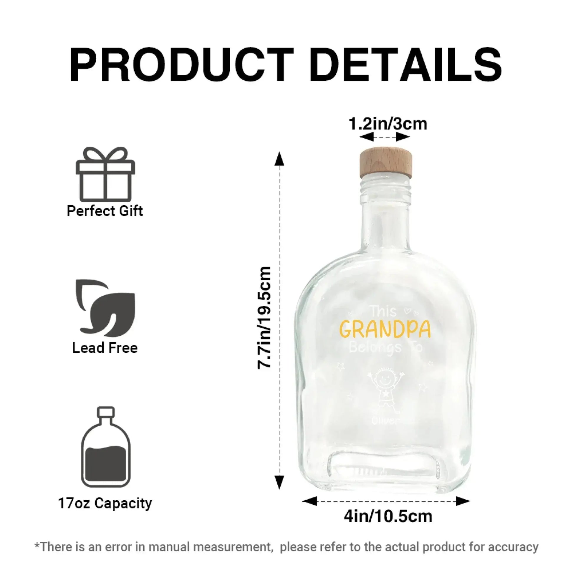 Whiskey Bottle Details