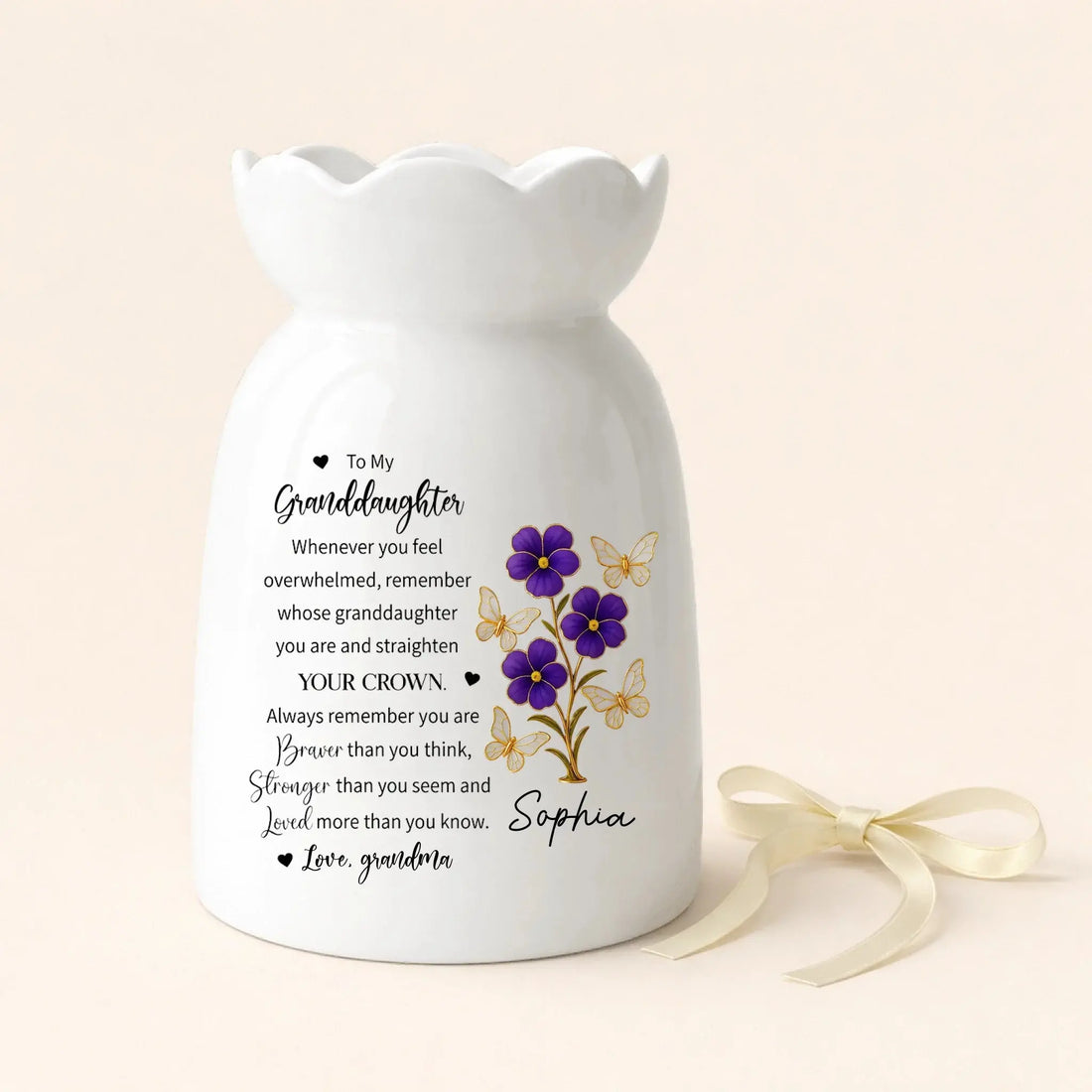 petal vase