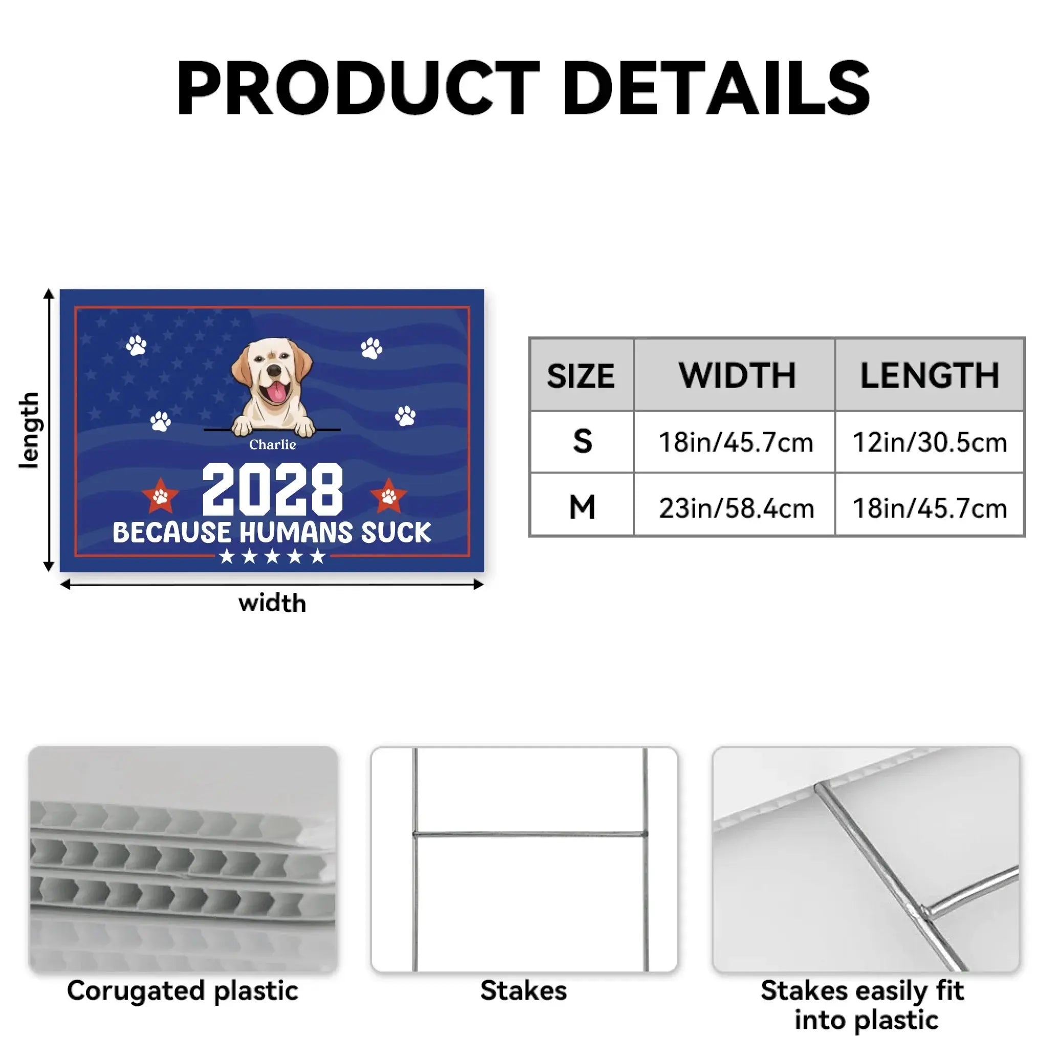 Yard Sign Product Details