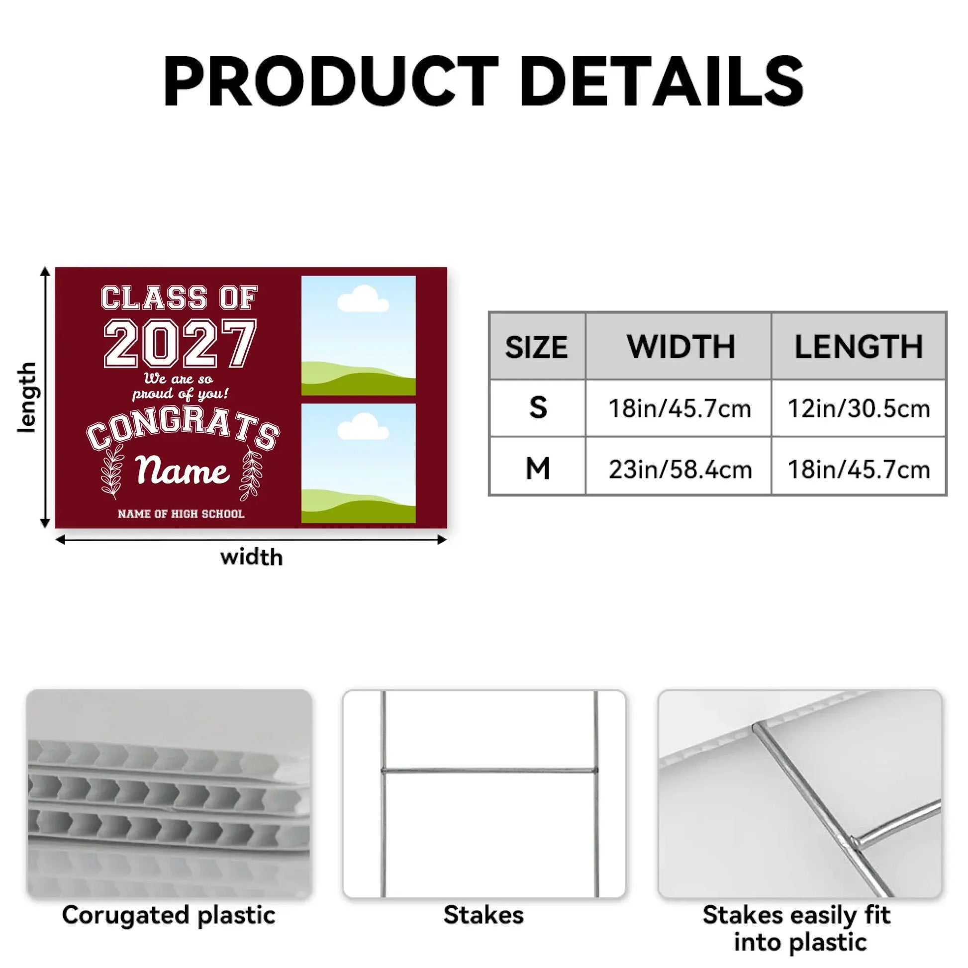 Yard Sign Product Details