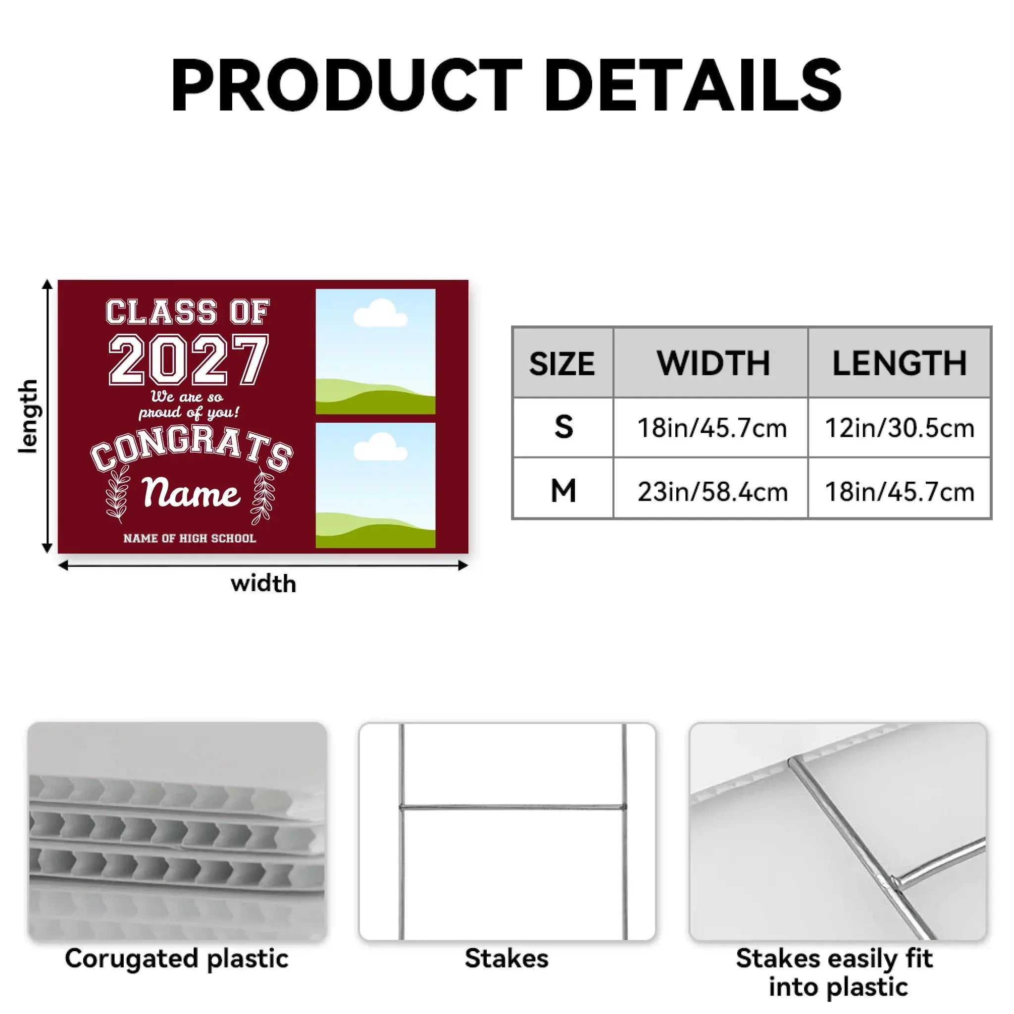 Yard Sign Product Details