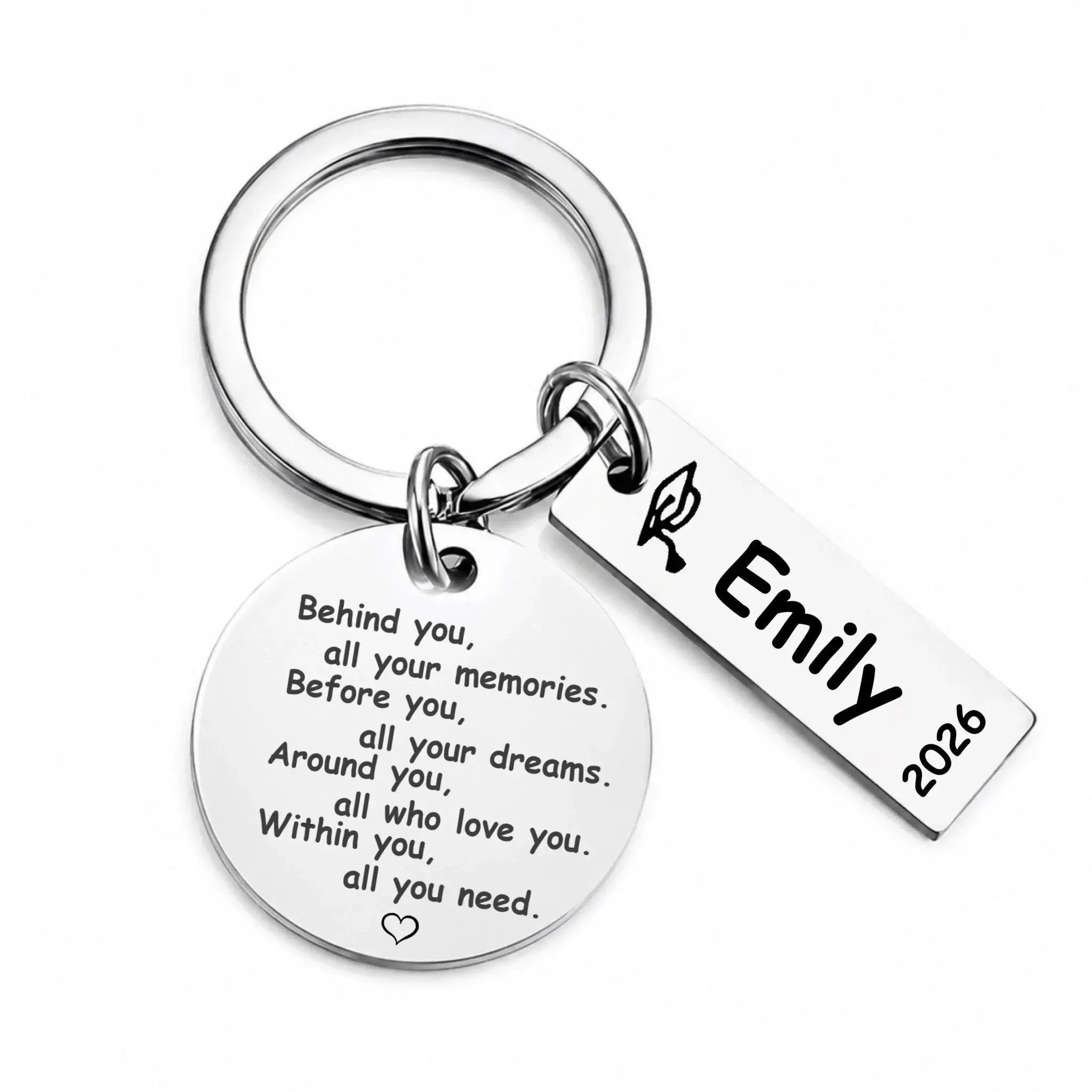 Engraved Keychain Mockup
