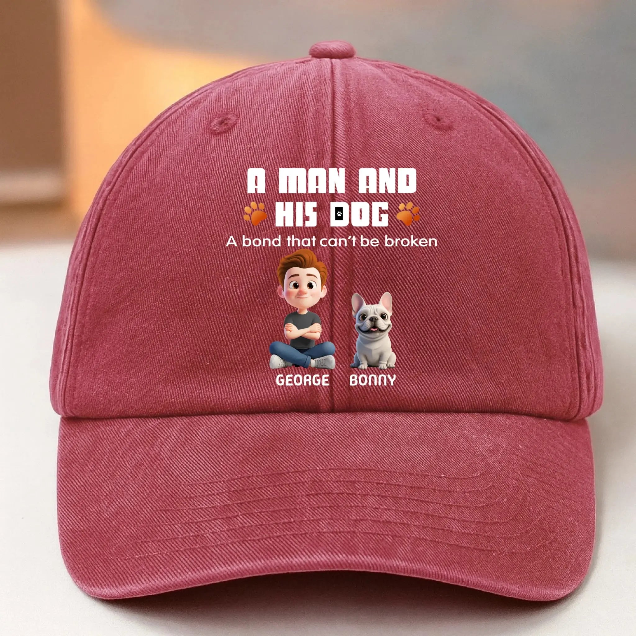 Wine Red hat 2